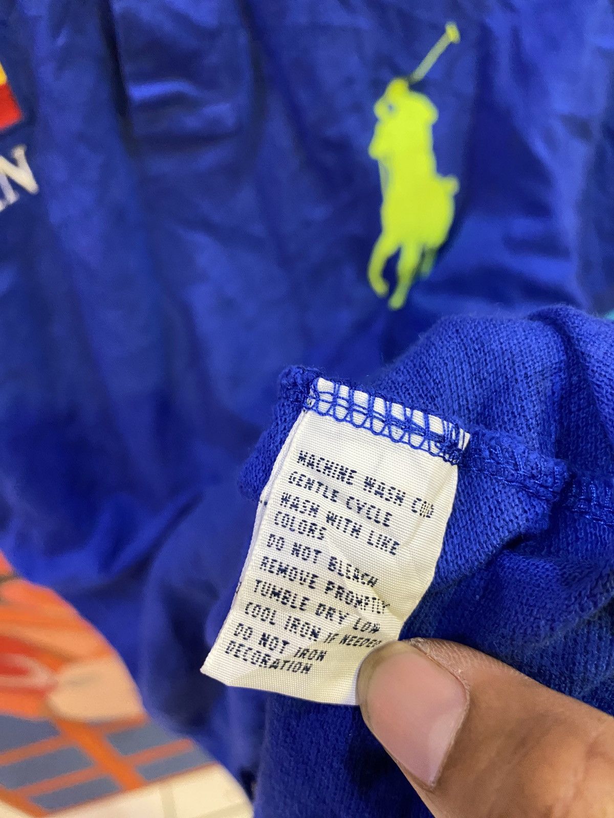 Polo Ralph Lauren Polo Ralph Lauren Shirt Blue Spain Big Pony Logo #3 Size US M / EU 48-50 / 2 - 4 Thumbnail