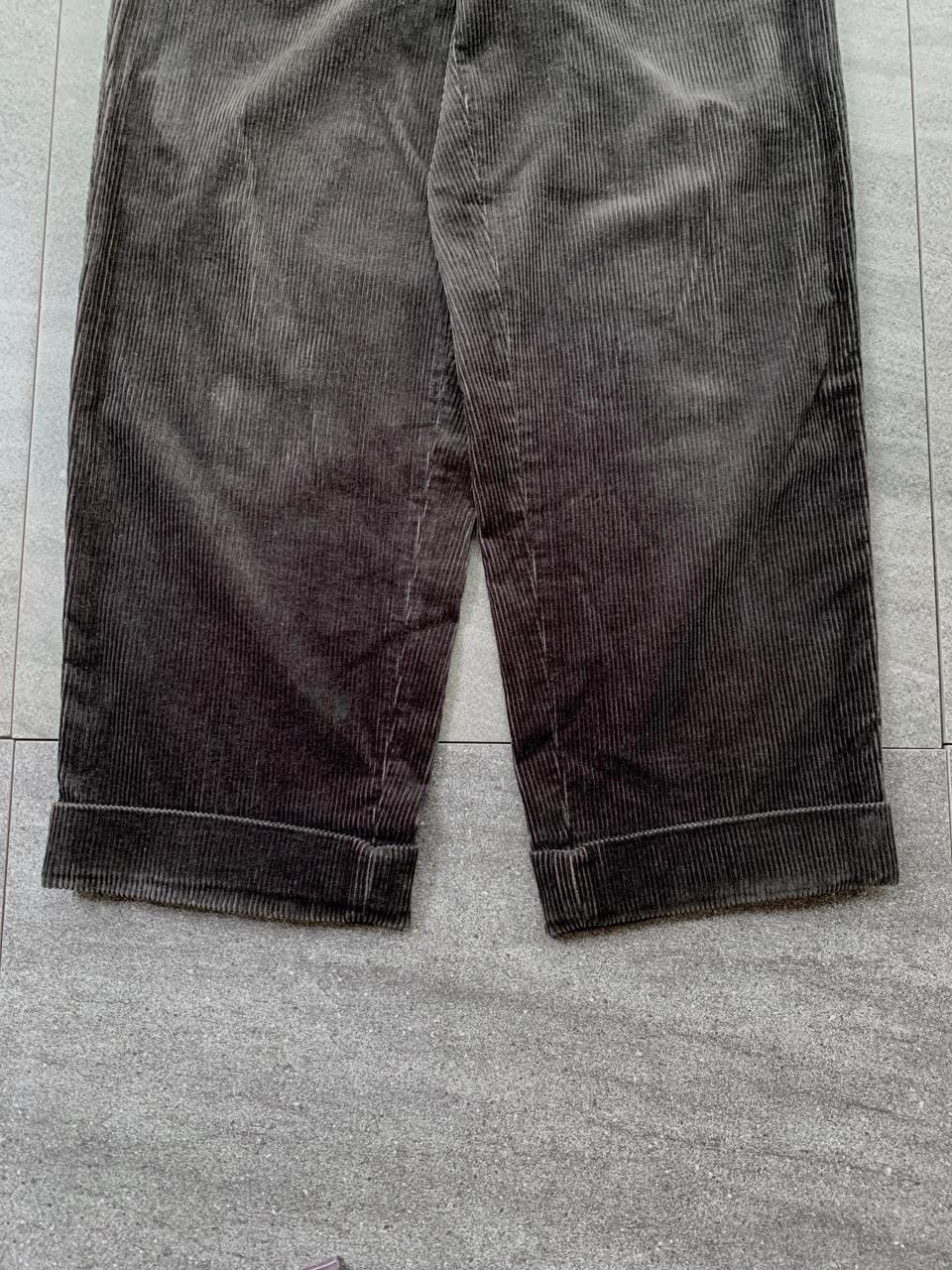 Comme des Garcons Homme FREE TAX! 90s Faded Baggy Corduroy Trousers Size US 29 - 4 Thumbnail
