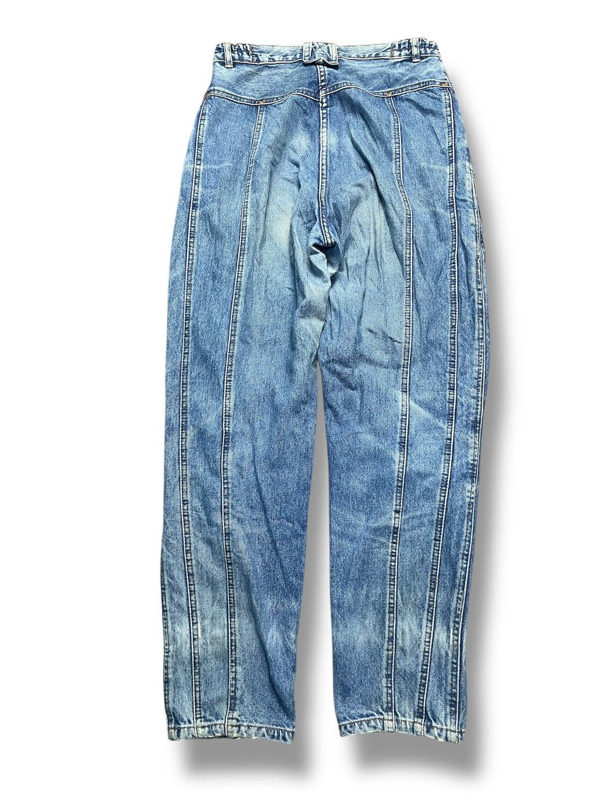 Beauty Beast 90s American Style High-Rise Unique Seam (42) Size 28" / US 6 / IT 42 - 1 Thumbnail