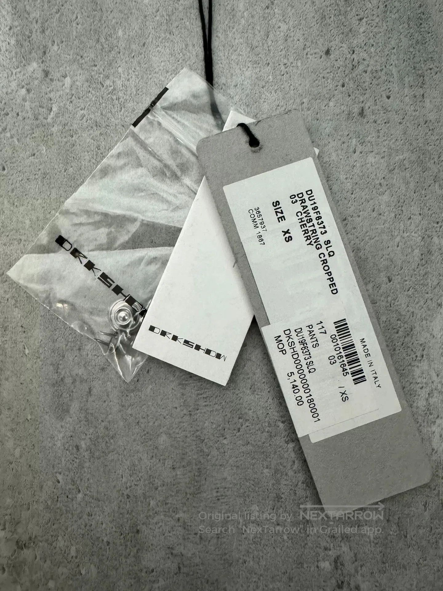 Rick Owens rick owens coated waxed cropped pants. Size US 36 / EU 52 - 6 Thumbnail