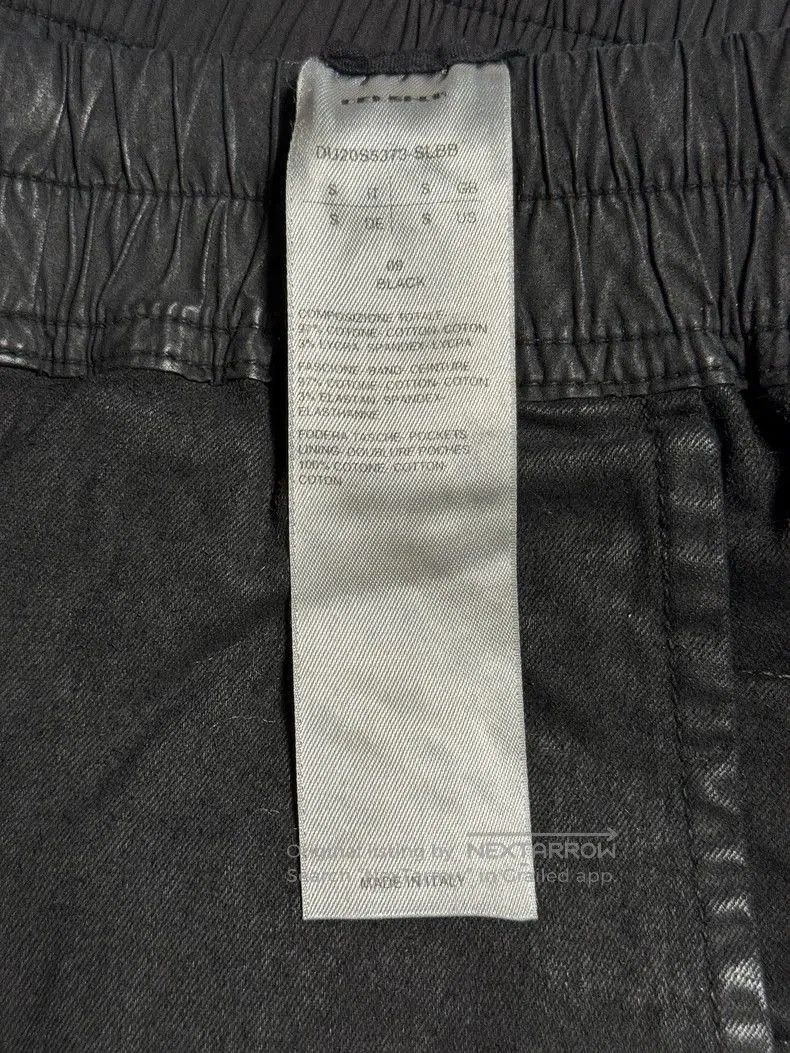 Rick Owens Rick Owens Waxed Cropped Pants S. Size US 38 / EU 54 - 3 Thumbnail