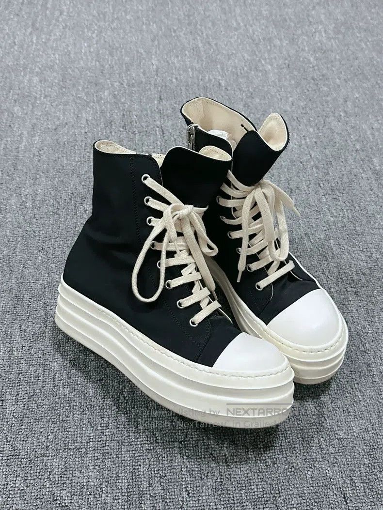 Rick Owens Rick Owens Top-tier thick sole Converse Size US 5.5 / EU 38 - 1 Thumbnail
