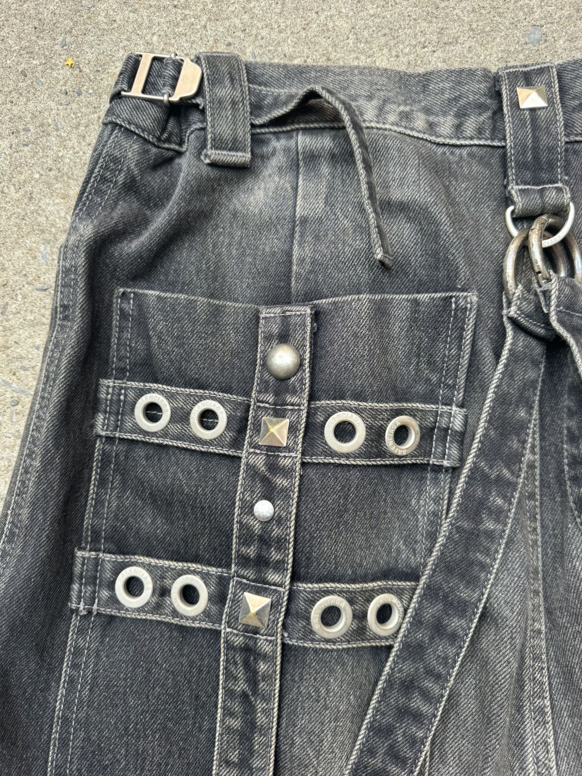 Balenciaga Balenciaga Raver Denim Spring 22 Clones Collection Size US 30 / EU 46 - 11 Thumbnail