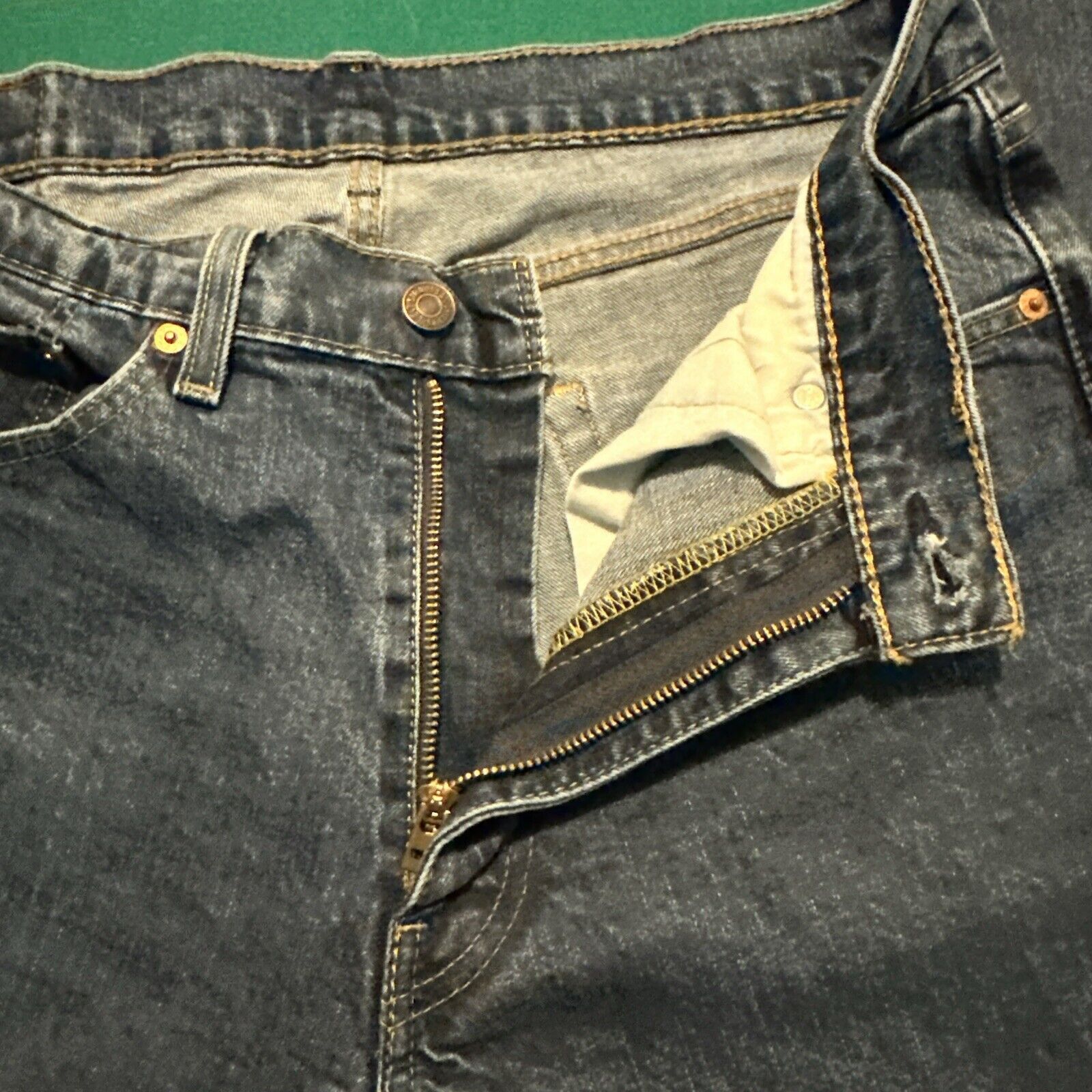 Levi's Levi’s 505 Straight Fit Jeans - 33x32 Size US 33 - 3 Thumbnail