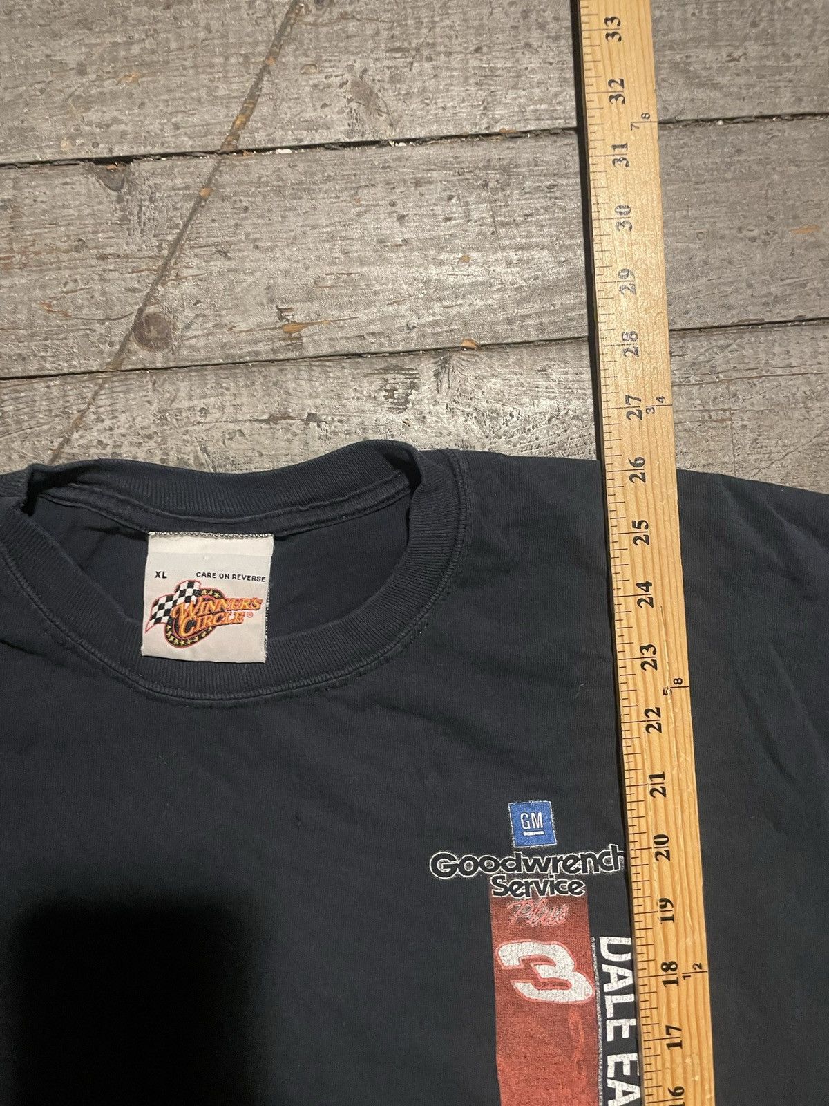 NASCAR × Winners Circle Vintage NASCAR Dale Earnhardt T Shirt Size US XL / EU 56 / 4 - 3 Thumbnail