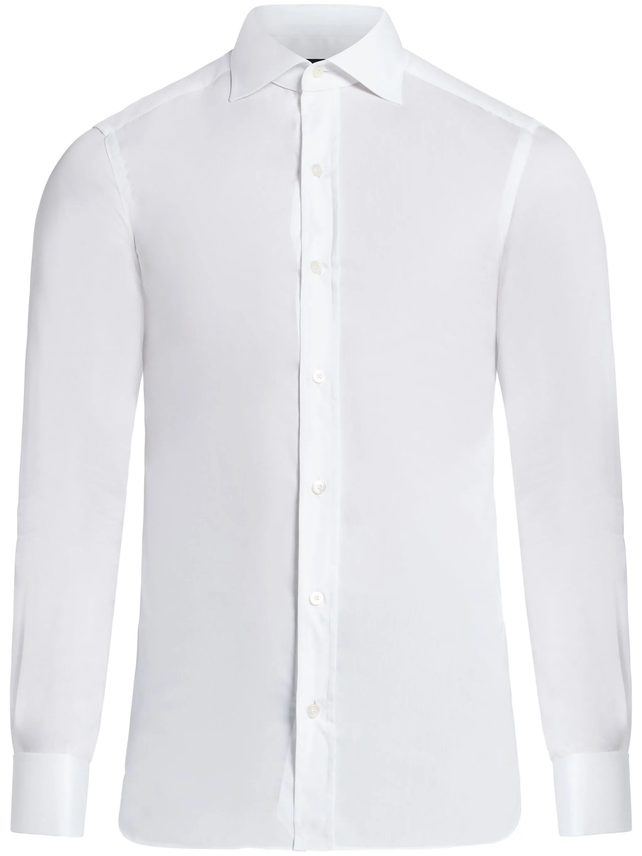 Tom Ford o1y0425 Solid Color Shirt in White Size US S / EU 44-46 / 1 - 1 Thumbnail