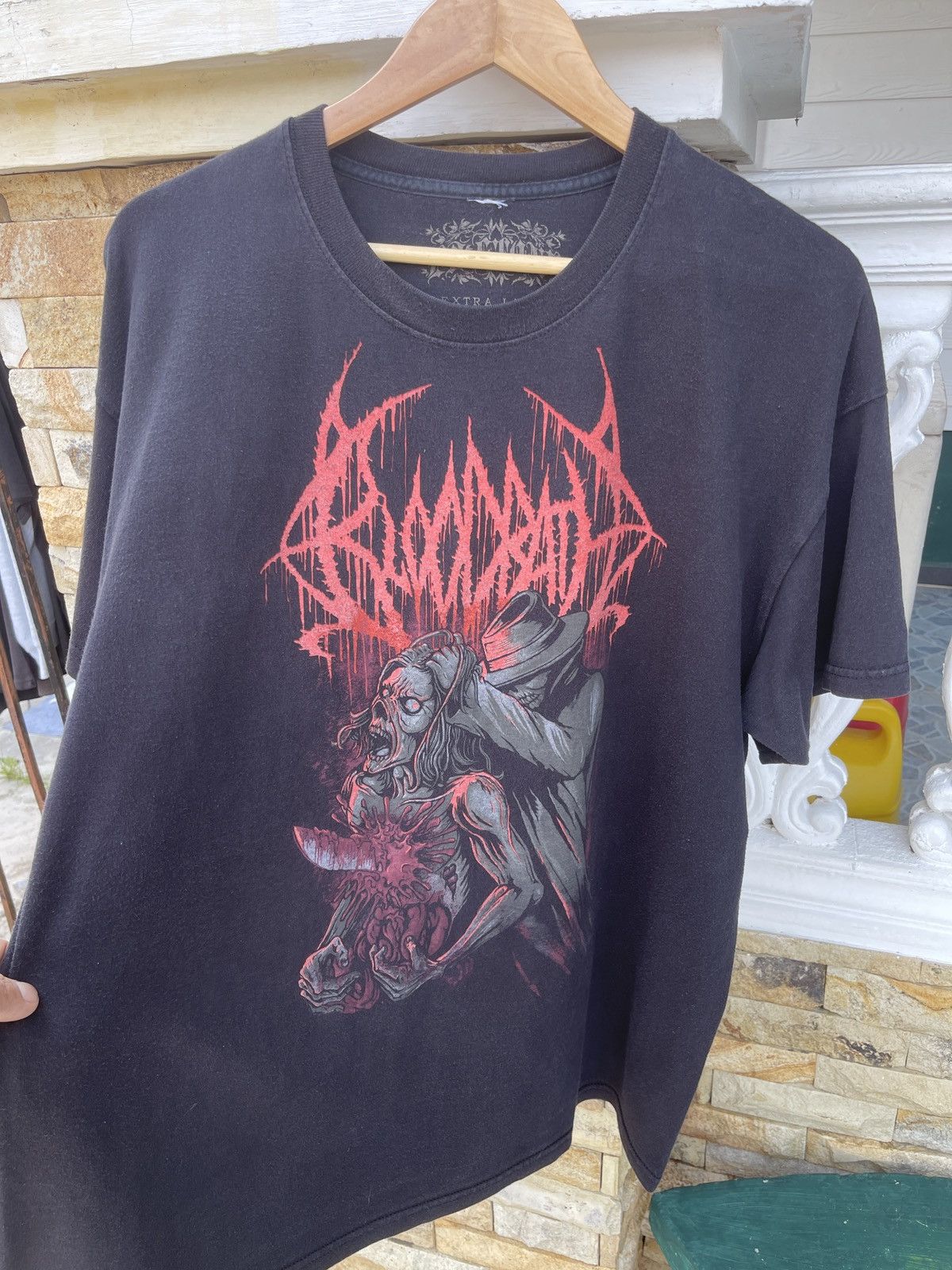 Band Tees LastDrop🔥Vtg BLOODBATH Death Metal Supergroup Tee Shirt Punk Size US XL / EU 56 / 4 - 4 Thumbnail