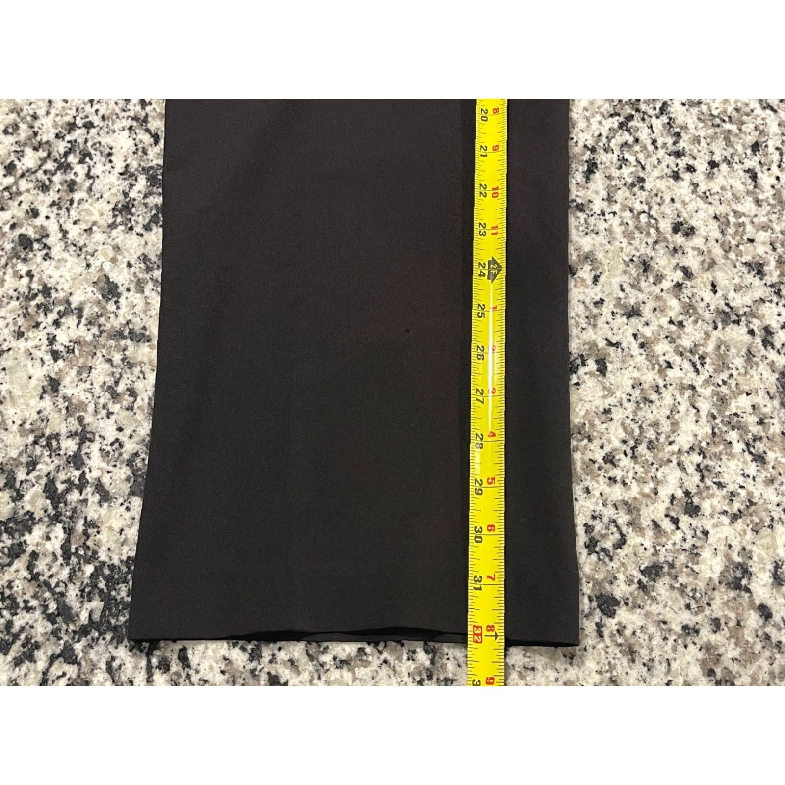 Footjoy FootJoy Pants Golf Men Black 36 x 32 Regular Inseam 32 Flat Front Button EUC FJ Traditional Poly Tech Size US 36 / EU 52 - 6 Thumbnail