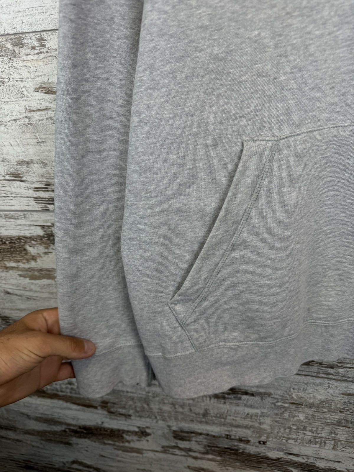 Nike × Vintage Mens Vintage Nike basic swoosh hoodie 90s rare Size US S / EU 44-46 / 1 - 4 Thumbnail