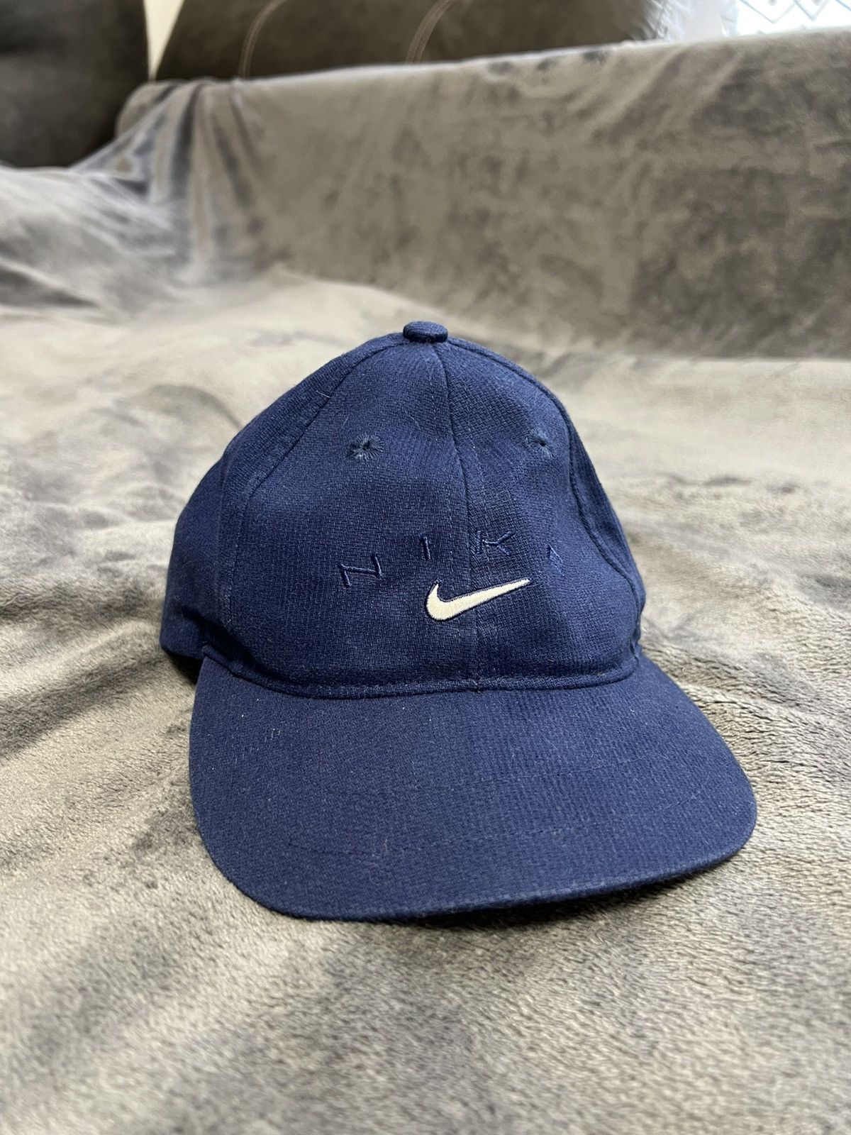 Nike Man’s Nike Vintage Hat (Cap) Blue Size ONE SIZE - 1 Thumbnail