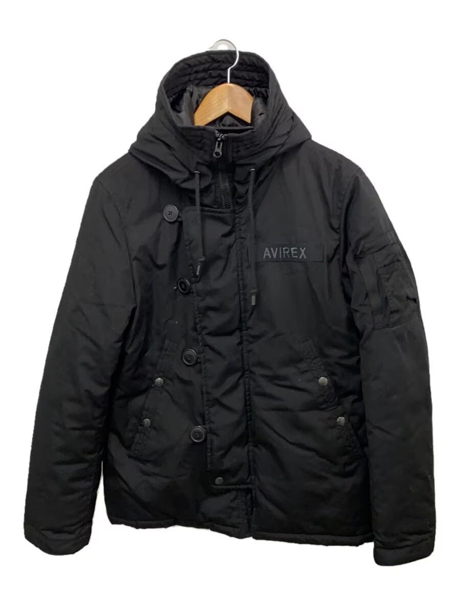 Avirex Avirex Plain Polyester Military Jacket Black Size US M / EU 48-50 / 2 - 1 Thumbnail