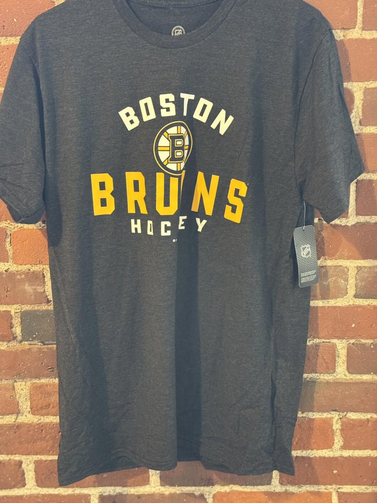 Other BOSTON BRUINS SUPER SOFT Gray Tee Men's Sz L NEW WITH TAGS! Size ONE SIZE - 1 Thumbnail