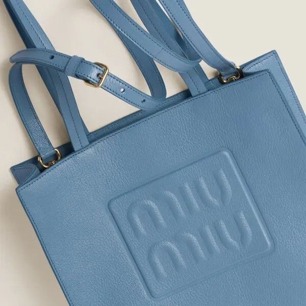 Miu Miu Madras Leather Tote Bag Size ONE SIZE - 4 Thumbnail