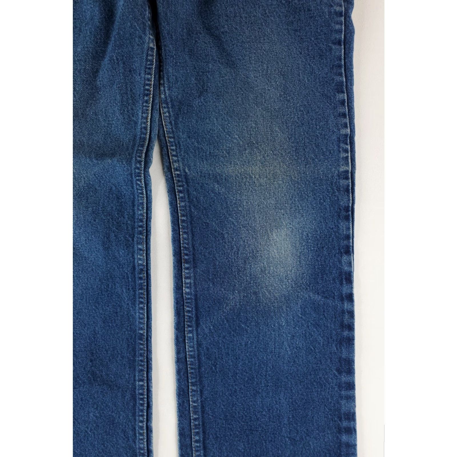 Levi's VINTAGE Levi's 517 Jeans Blue Mens 36 Inseam 34 Bootcut Whiskering Fade 80s 36x36 (36x34 Actual) Mens Size US 36 / EU 52 - 3 Thumbnail