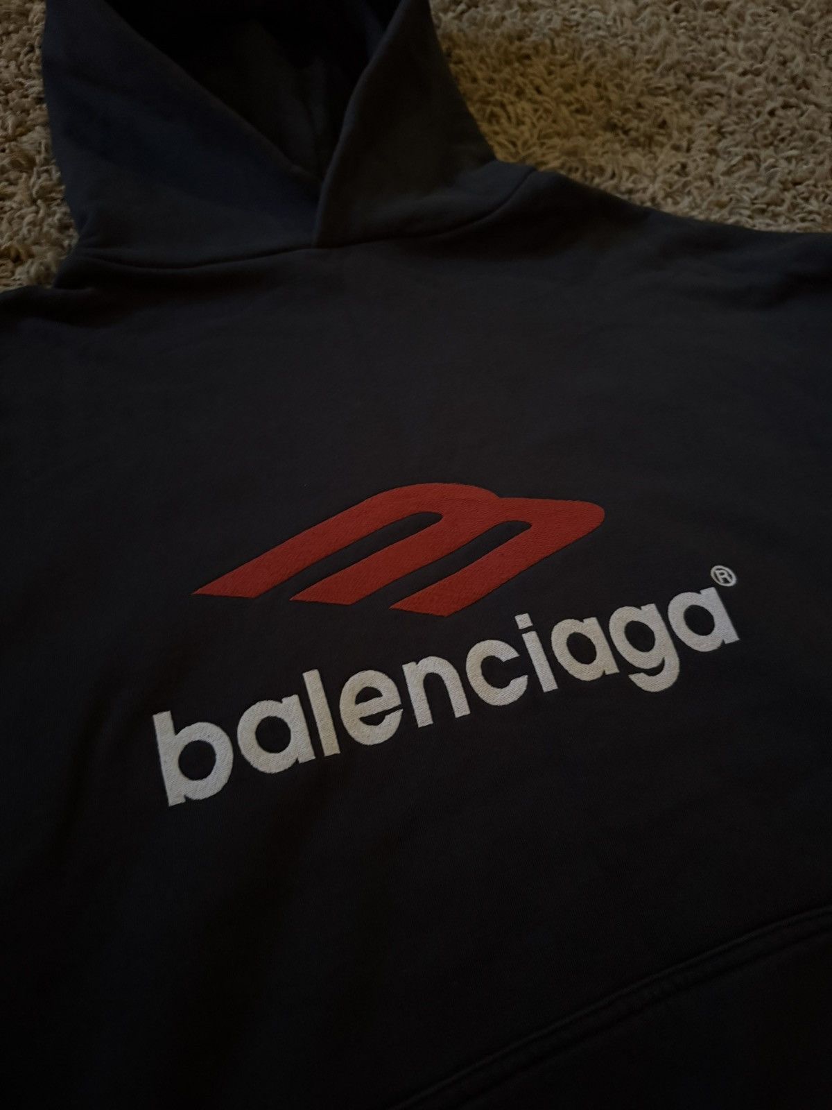 Balenciaga Balenciaga 3B Sports Icon Embroidered Hoodie Size US S / EU 44-46 / 1 - 2 Thumbnail