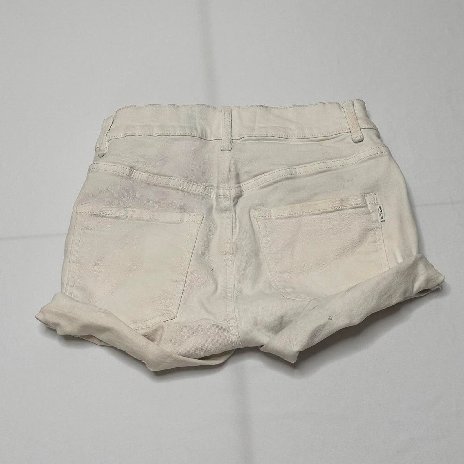 Garage Garage Size 1 White Micro Shorts Size 25" / US 0 / IT 36 - 4 Thumbnail