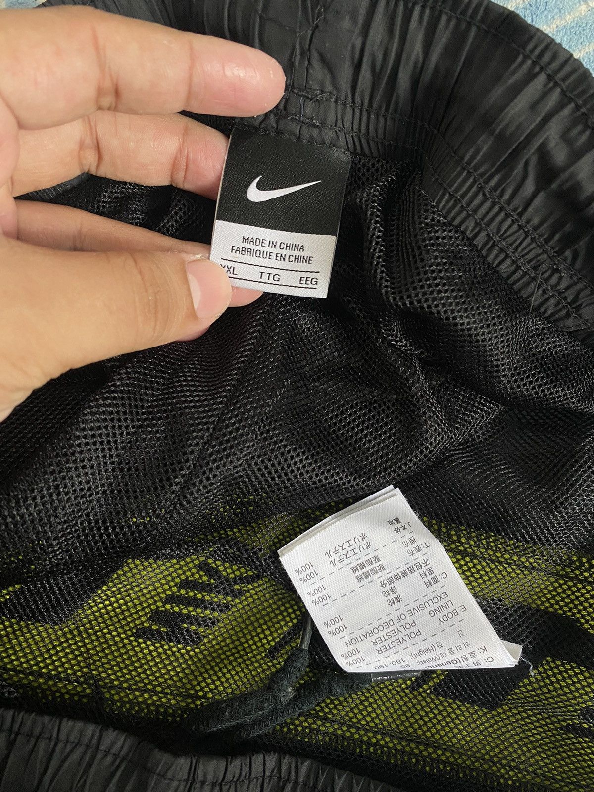 Nike × Vintage Y2K Vintage Nike Neon Stripes Track Pants Size US 38 / EU 54 - 4 Thumbnail