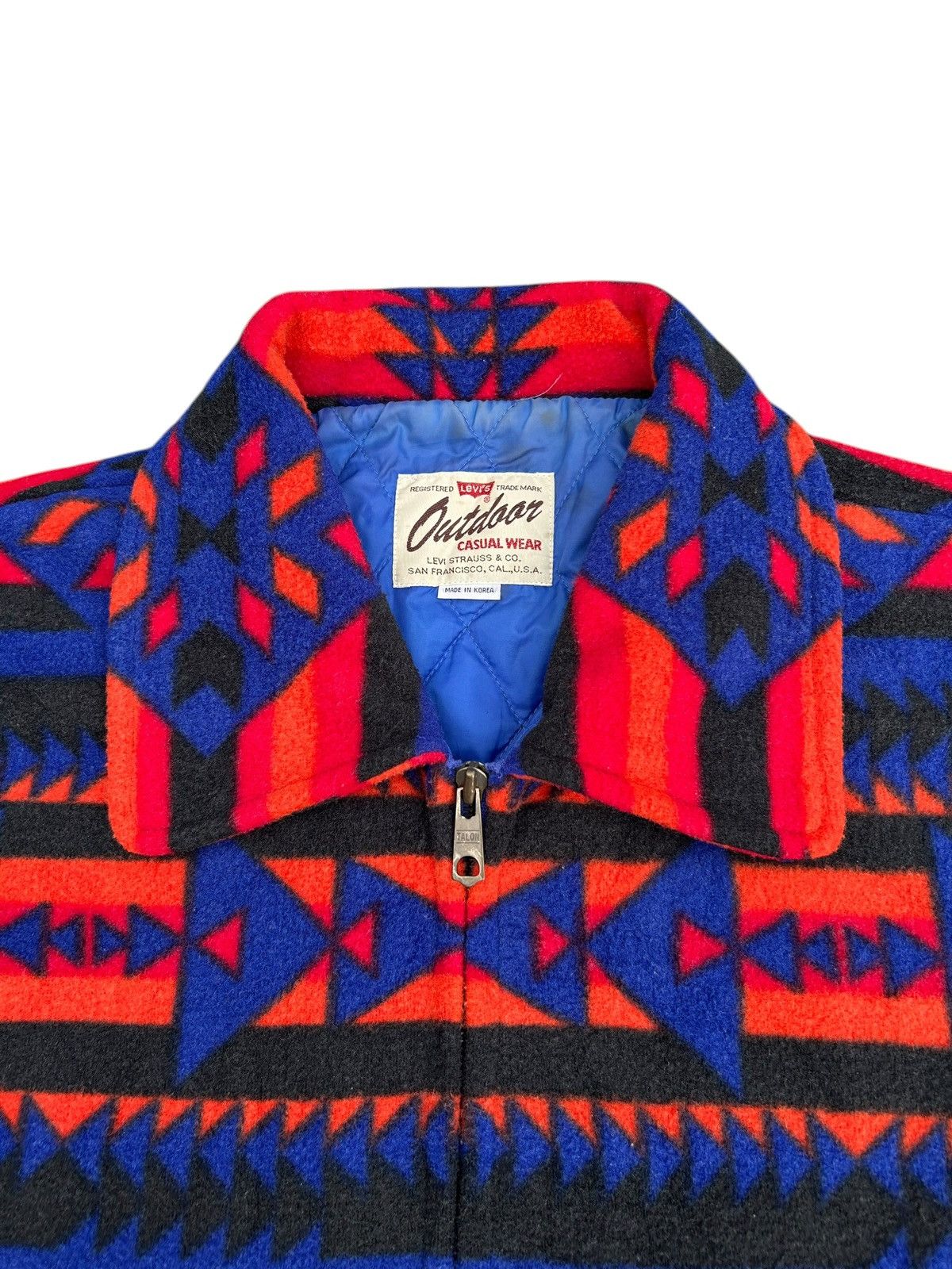 Levi's Vintage Levis Navajo fleece wool Jacket Size US M / EU 48-50 / 2 - 7 Thumbnail