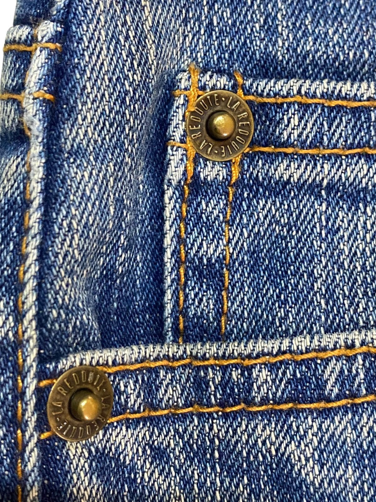 Japanese Brand Vintage Japanese Brands Blue Wash Flare Jeans Size US 32 / EU 48 - 13 Thumbnail