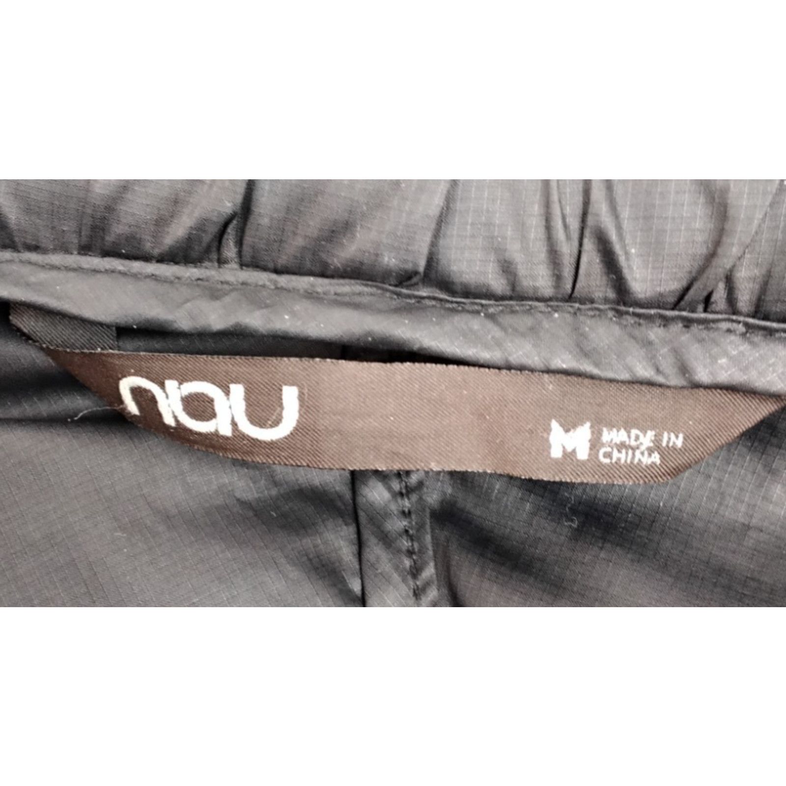 nau Nau Down Parka Coat Women's M Long Black Lightweight Size M / US 6-8 / IT 42-44 - 10 Thumbnail