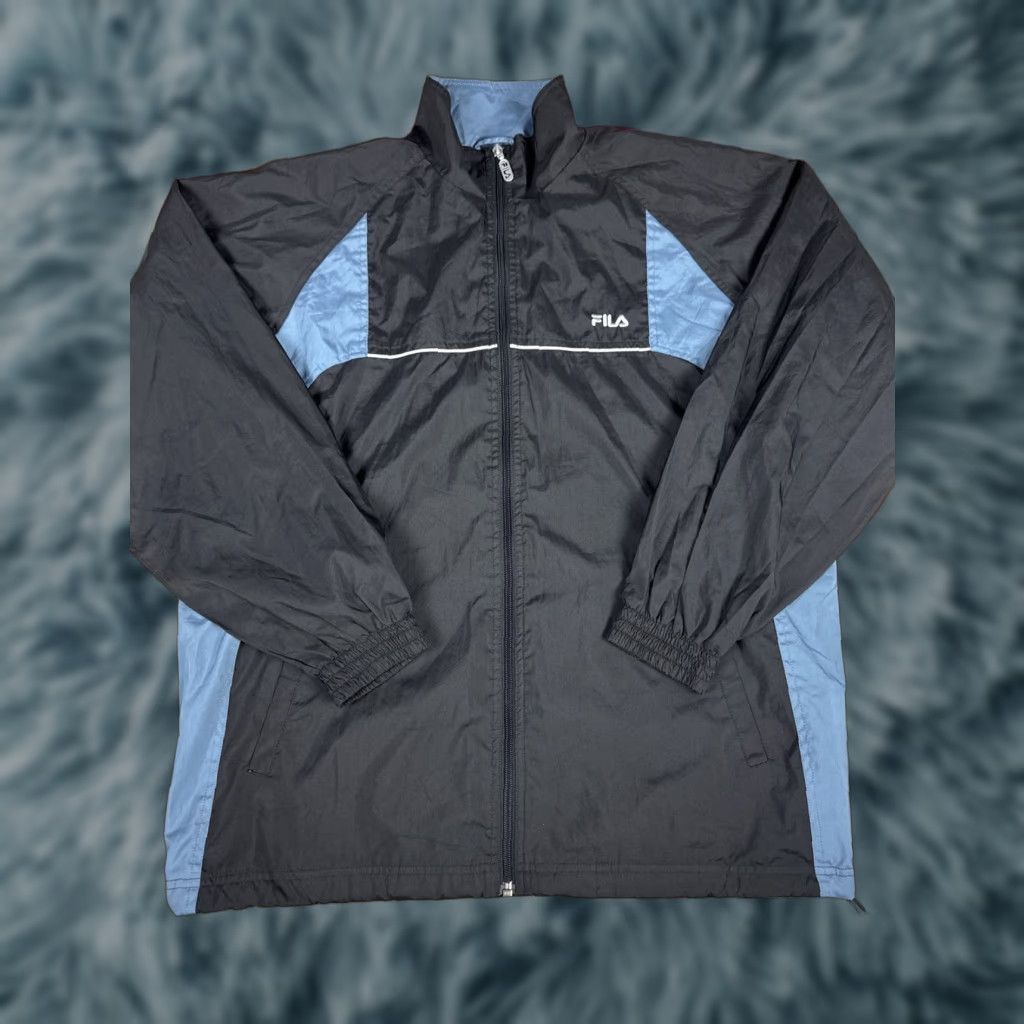 Fila Fila Mens Track Jacket Windbreaker Sz M Multicolor Nylon Jacket Activewear M Men Size US M / EU 48-50 / 2 - 1 Thumbnail