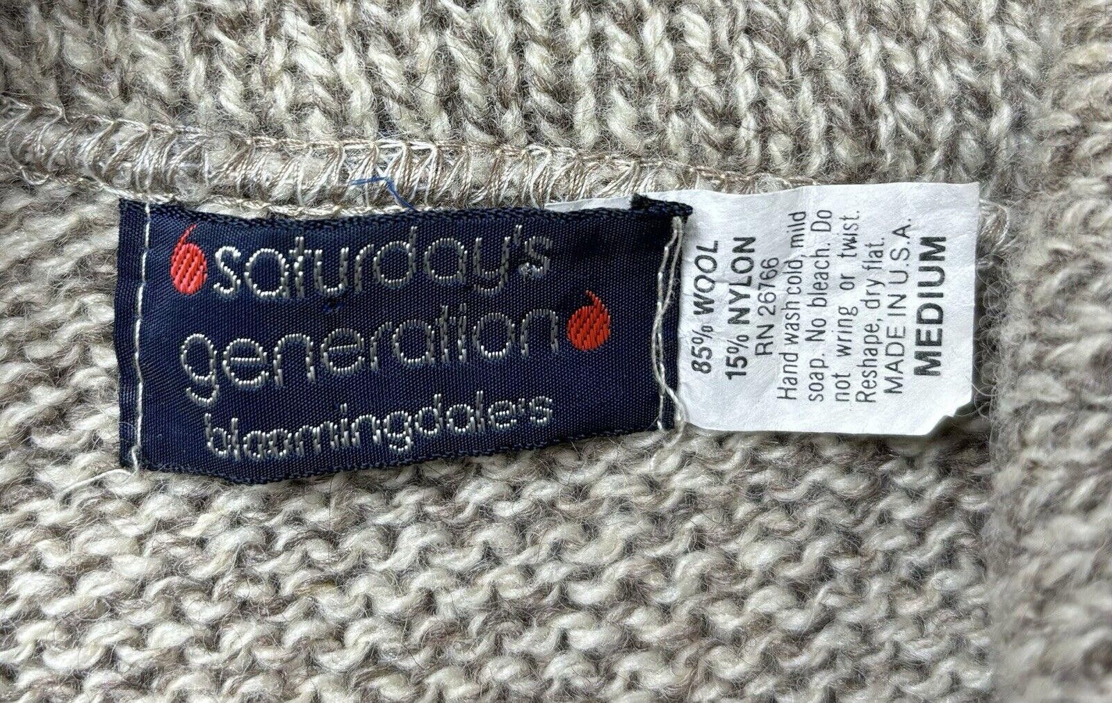 Bloomingdale's VTG Bloomingdale's Sweater Men's M Lambswool USA Made Size US M / EU 48-50 / 2 - 2 Thumbnail