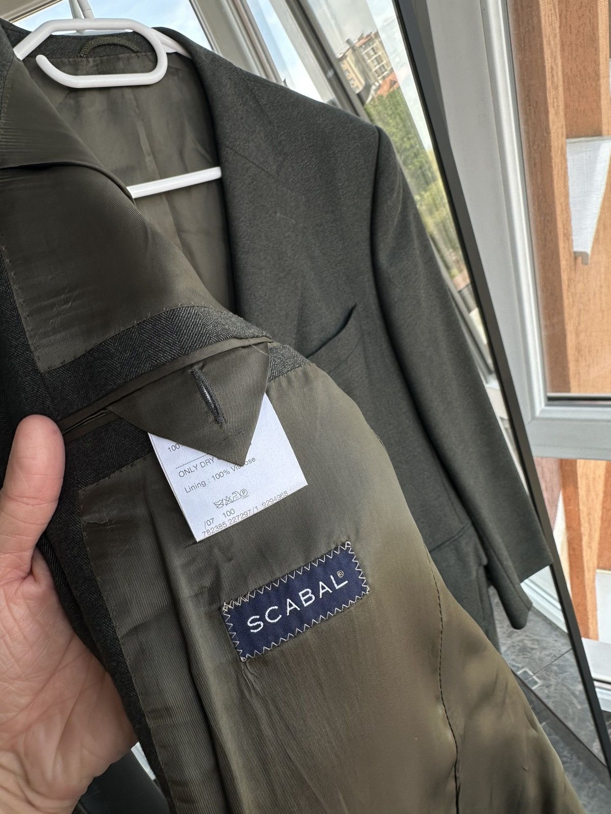 SCABAL Vintage Scabal Cashmere Blazer Jacket Size US M / EU 48-50 / 2 - 8 Thumbnail