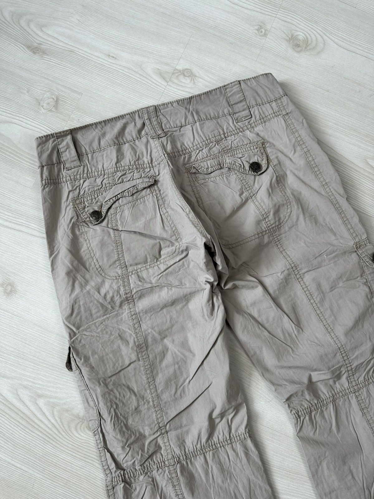 14th Addiction × Japanese Brand Vintage Y2k Cargo Baggy Pants Womens Streetwear Size 32" / US 10 / IT 46 - 8 Thumbnail