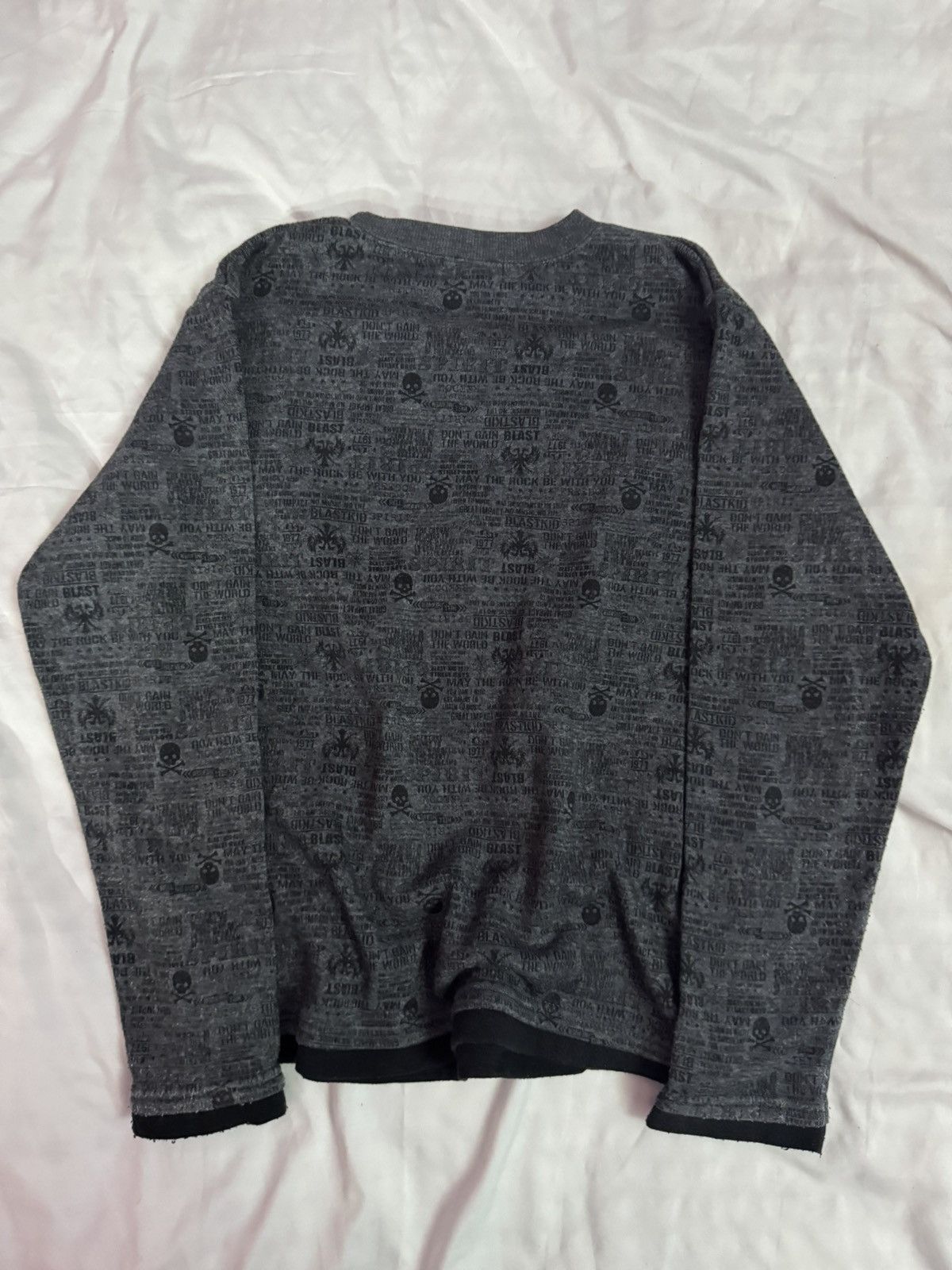 14th Addiction Grunge Punk Styled Gothic Goa LongSleeve Tee Size XS / US 0-2 / IT 36-38 - 3 Thumbnail