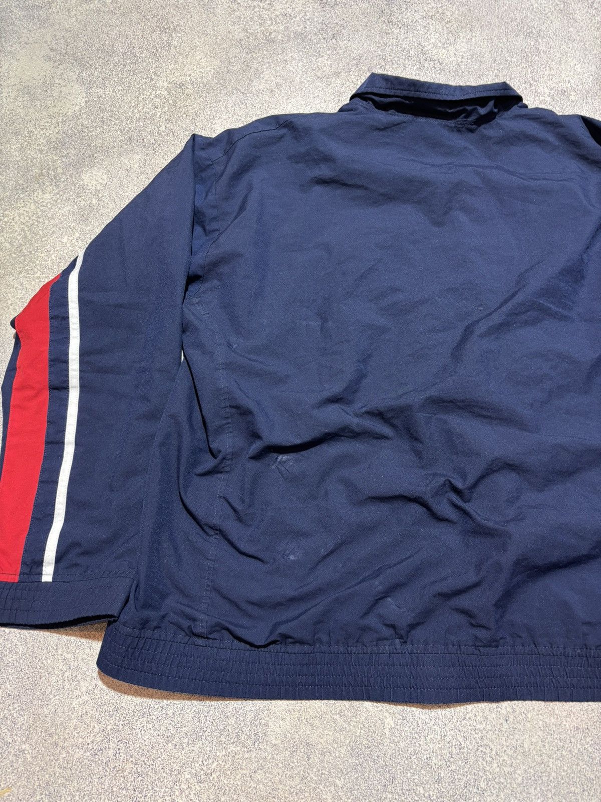 Nike × Vintage Vintage Nike Jacket Zip Up Navy Blue Mens XL Size US XL / EU 56 / 4 - 9 Thumbnail