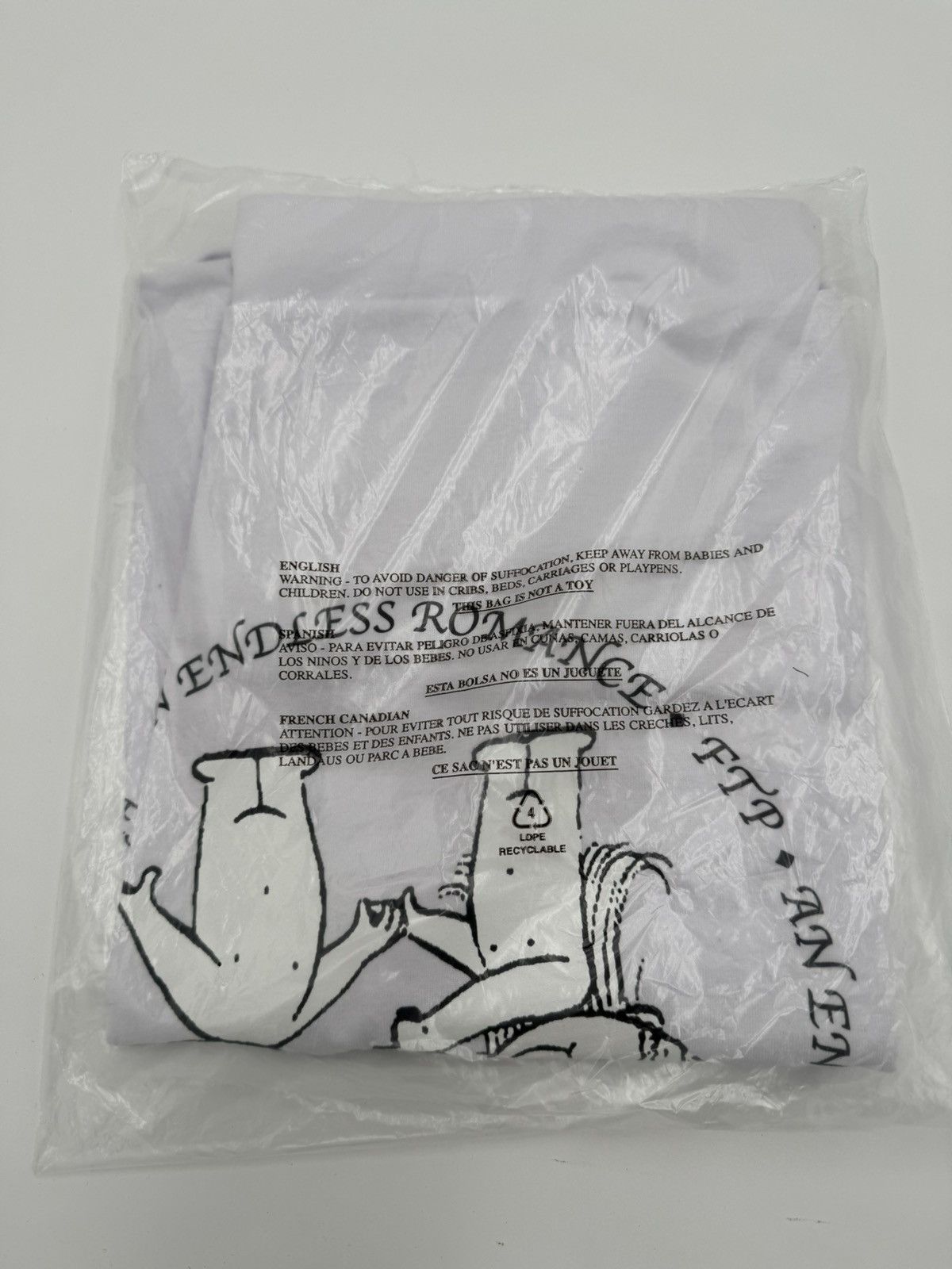 Fuck The Population FTP Endless Romantic Tee White Size US L / EU 52-54 / 3 - 6 Thumbnail