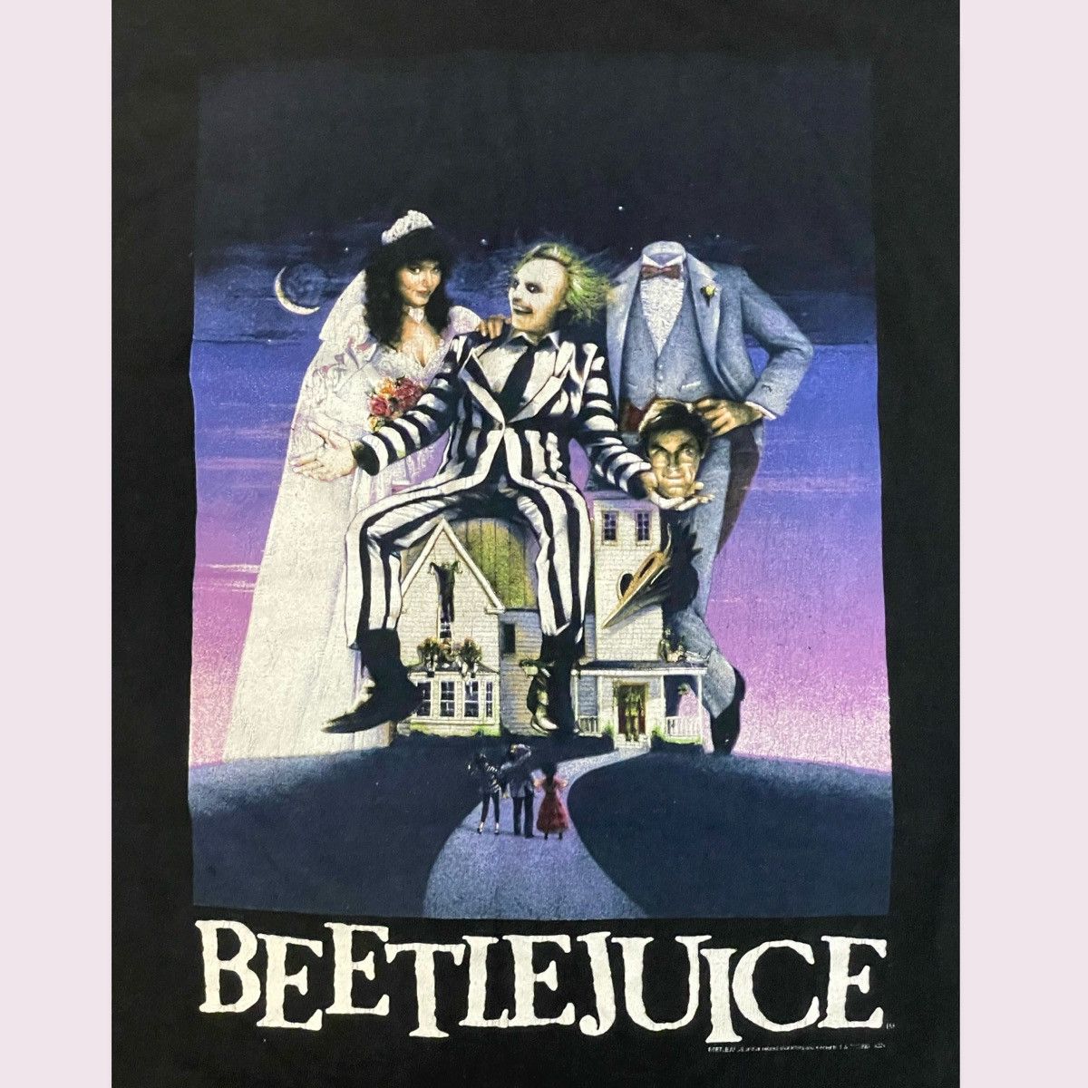Other Beetlejuice Graphic Tee Size US M / EU 48-50 / 2 - 2 Thumbnail