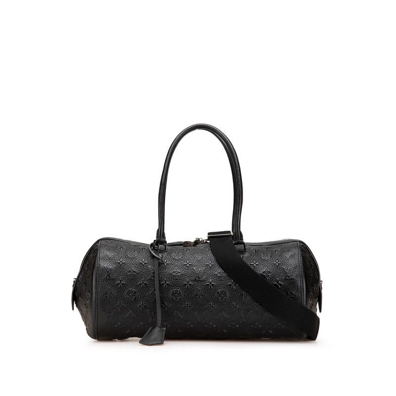 Louis Vuitton Louis Vuitton Neo Papillon Gm Monogram Leather 2Way Bag Leather Shoulder Bag M40737 in Black, Women's