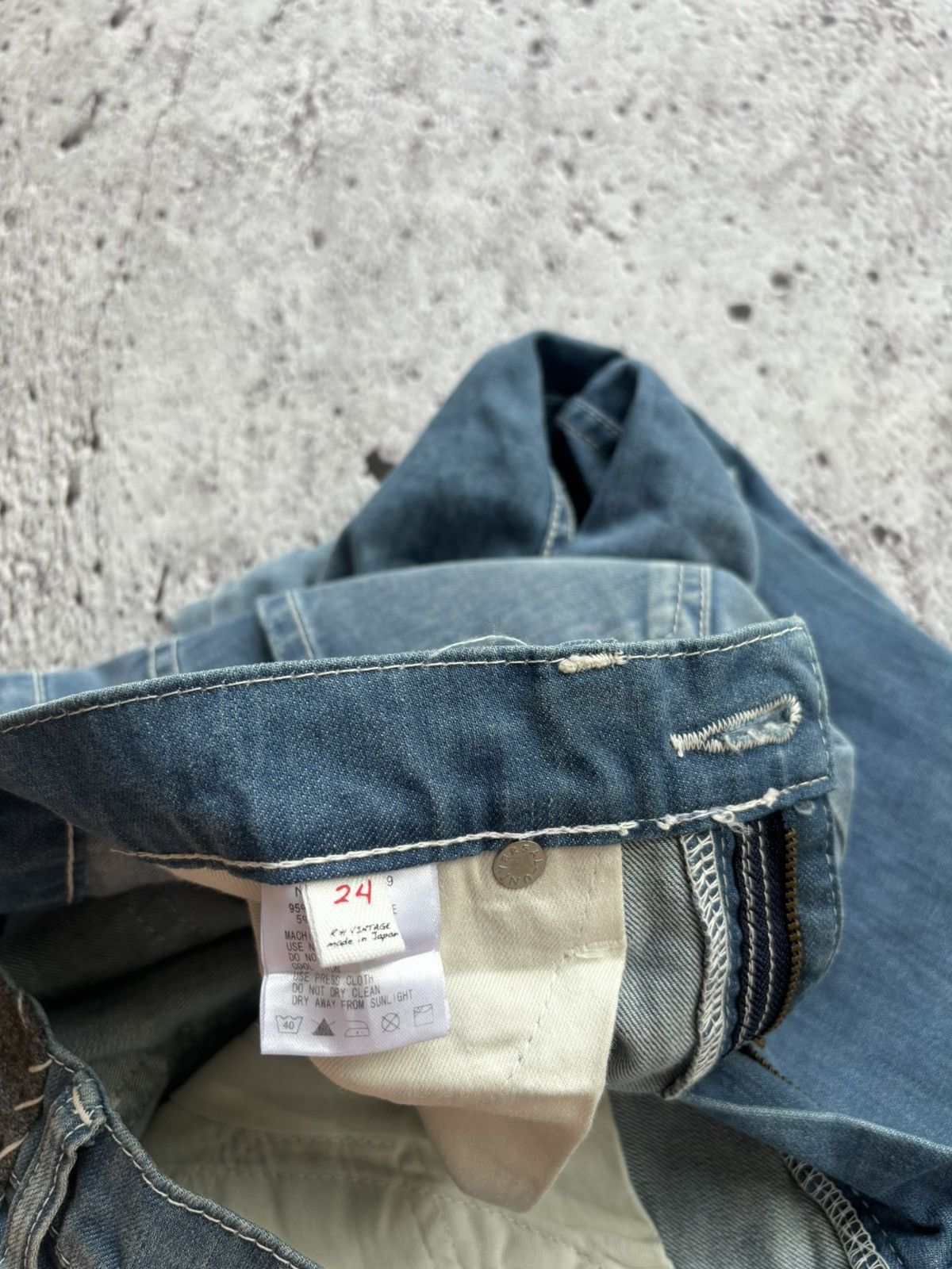 Tornado Mart Japanese Flare jeans ca r.h Vintage jeans Size 29" - 10 Thumbnail