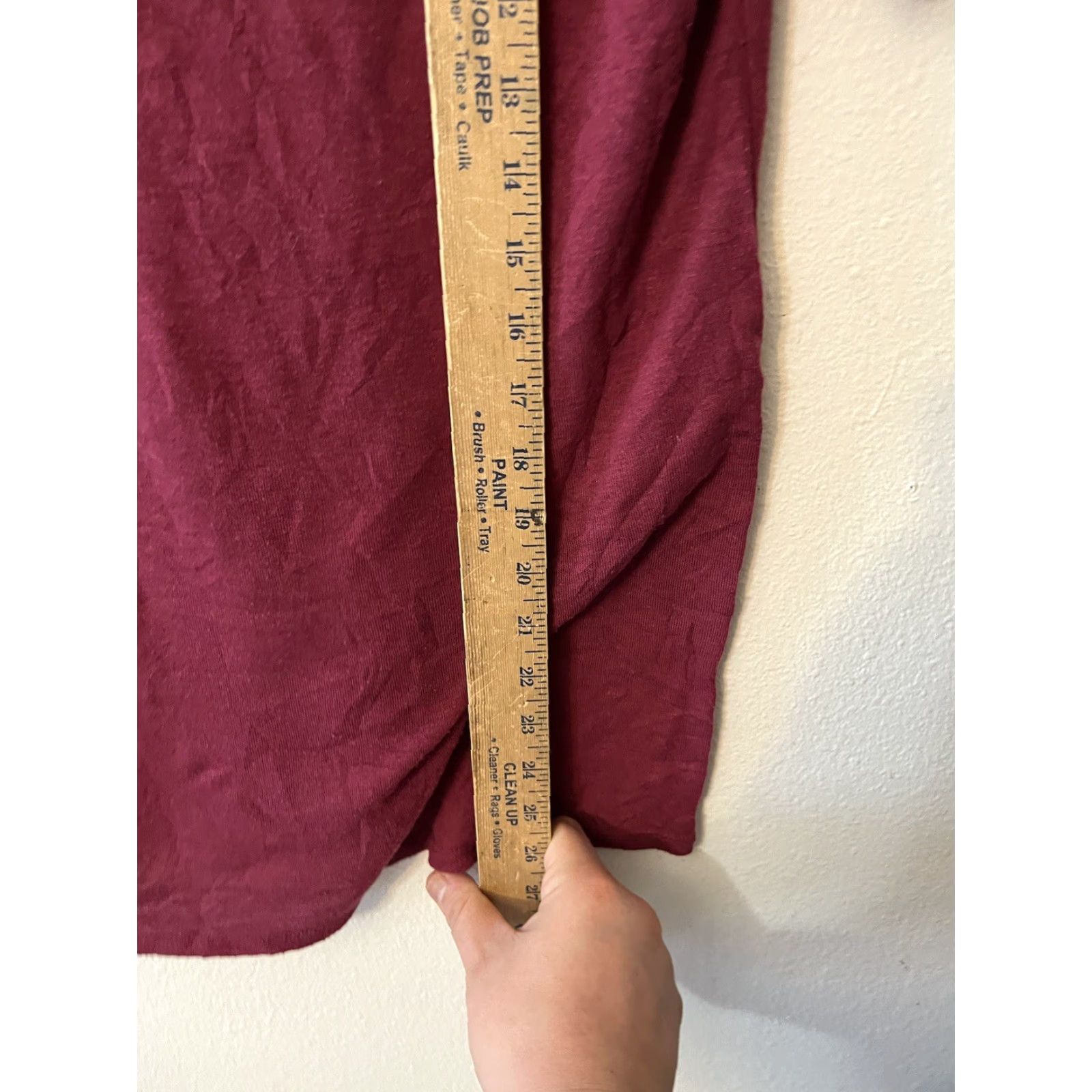 Express Express Sweater T-Shirt Womens XS Cap Round Neck Short Sleeve Pocket Maroon Size XS / US 0-2 / IT 36-38 - 4 Thumbnail