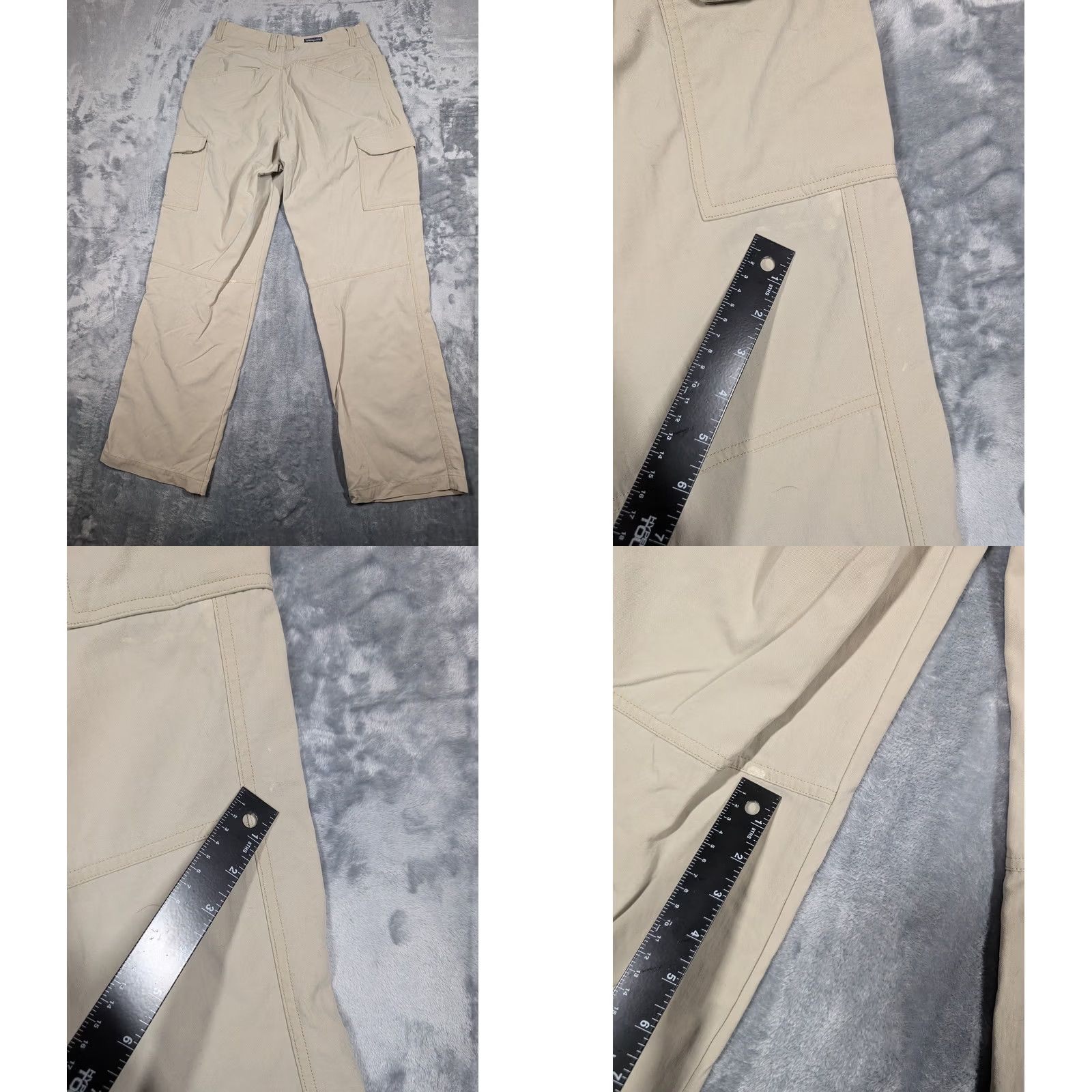 Patagonia Patagonia Cargo Pants Mens 30x32 Khaki Beige Outdoor Hiking Workwear Utility Pants Beige/Khaki Cargo with Pockets Size US 30 / EU 46 - 8 Thumbnail