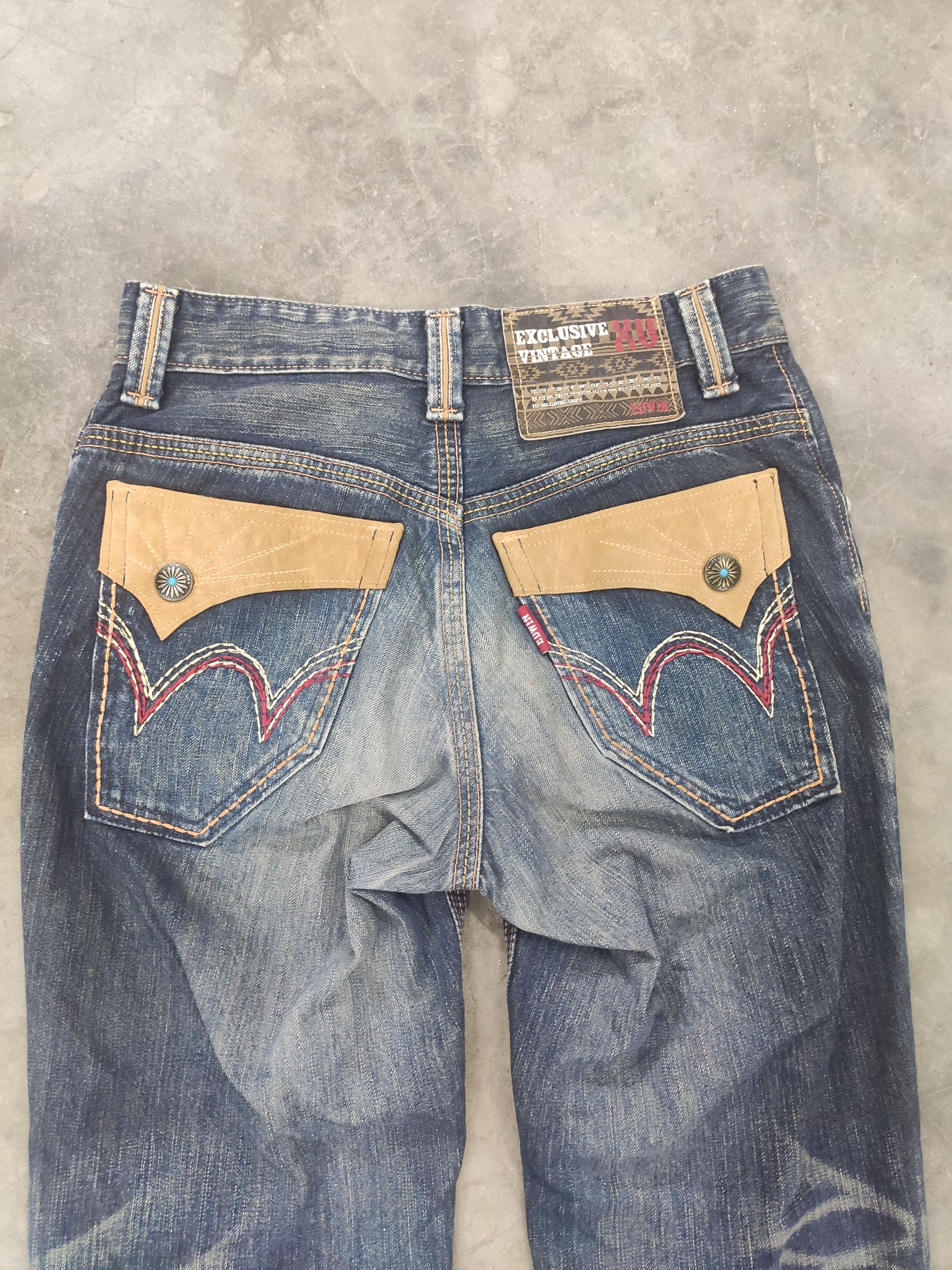 Edwin Edwin Jeans flare design archives natives navajo Size US 31 - 5 Thumbnail