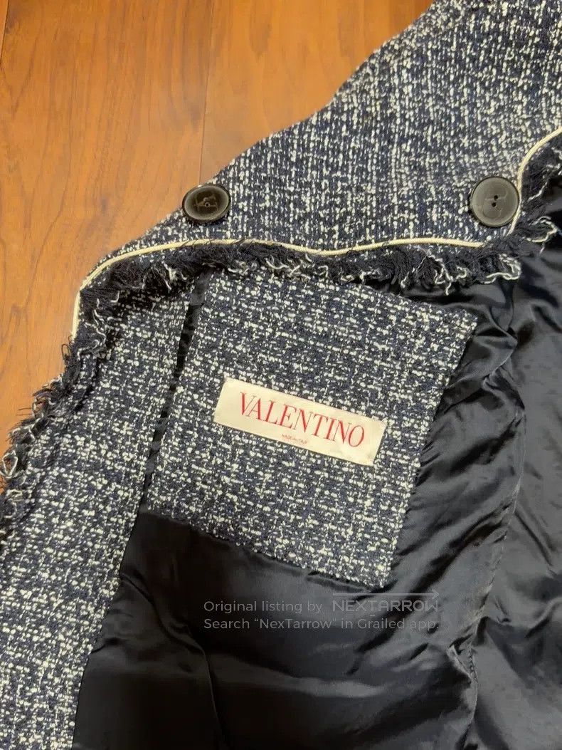 Valentino Valentino Cotton wool jacket Size US L / EU 52-54 / 3 - 6 Thumbnail