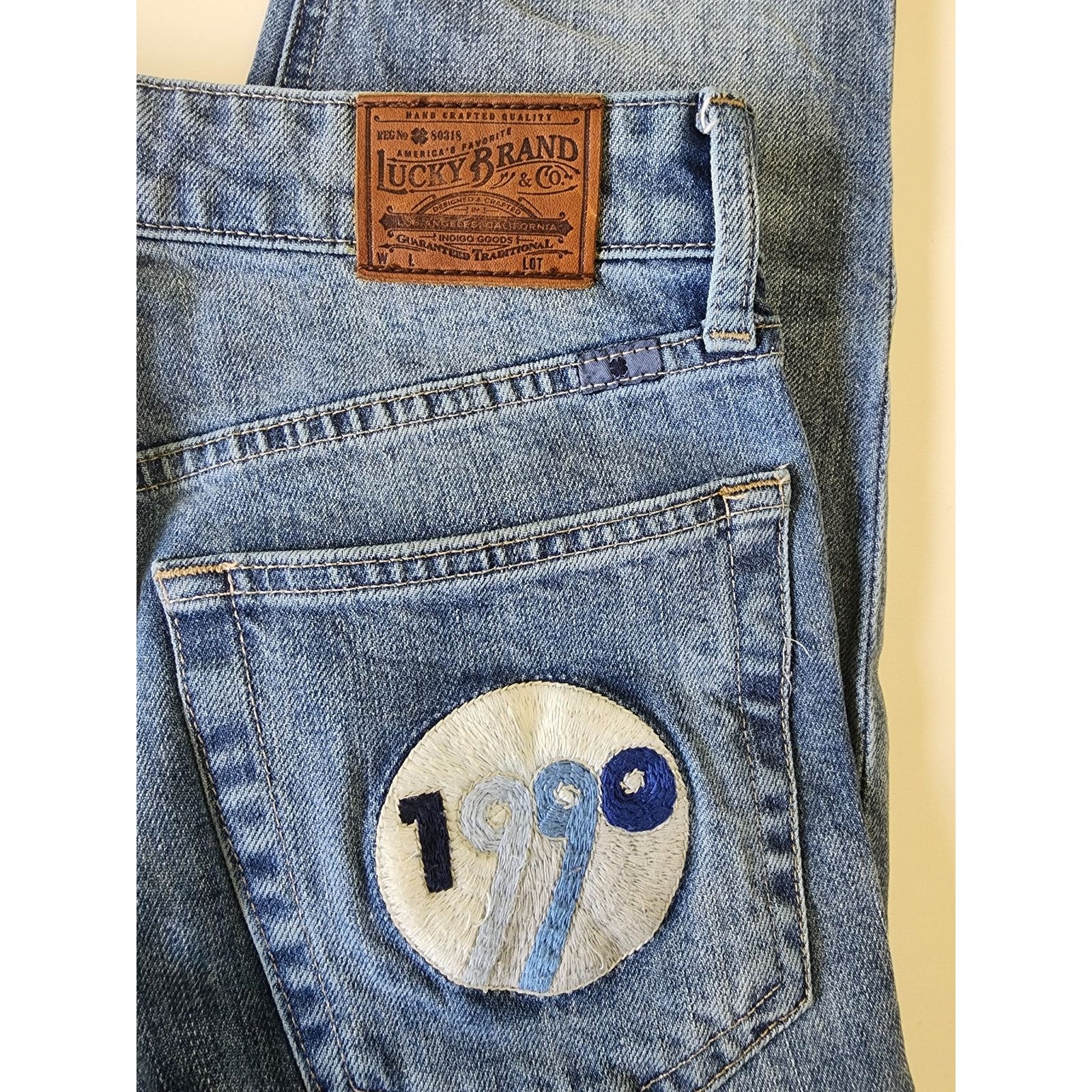 Lucky Brand Lucky Brand Bridgette Skinny Jeans Womens 2/26 Blue Size 26" / US 2 / IT 38 - 4 Thumbnail