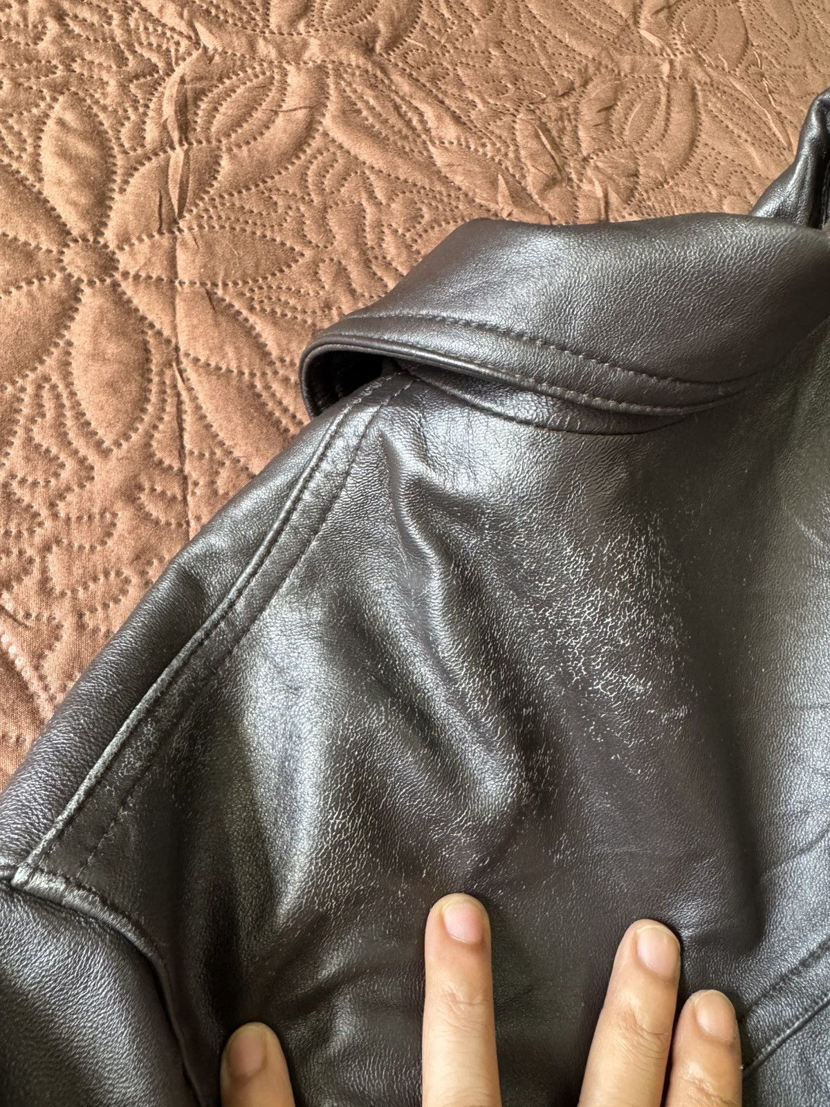 Balmain BALMAIN PARIS LEATHER COAT Size US L / EU 52-54 / 3 - 20 Thumbnail