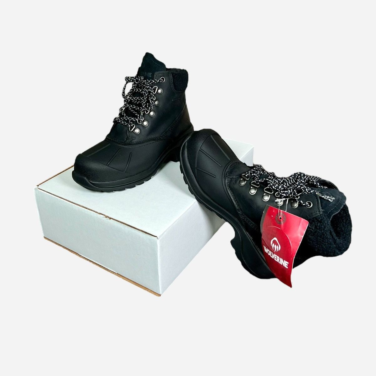 Wolverine Wolverine Women’s Waterproof Black Leather Winter Boot 5.5 Size US 5.5 / IT 35.5 - 2 Thumbnail