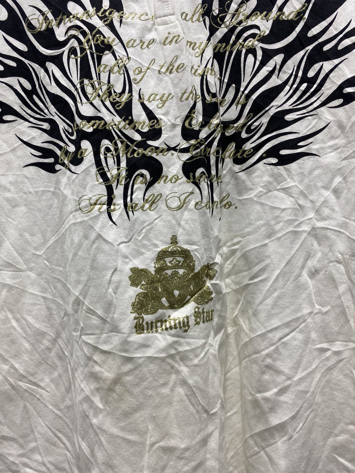 Hysteric Glamour Sick☠️ Strive Poem Flame y2k Punk Grunge Lgb Size US L / EU 52-54 / 3 - 6 Thumbnail