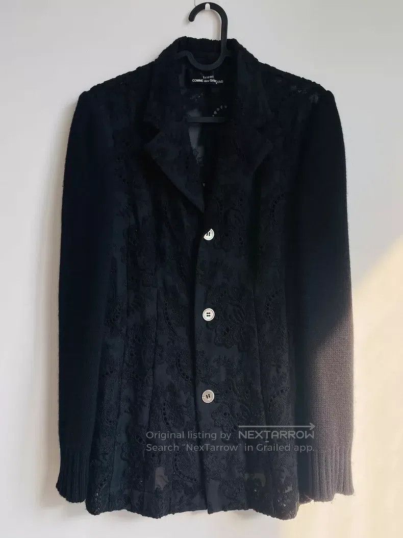 Comme des Garcons Comme Des Garcons Knitted Blazer Size S / US 4 / IT 40 - 1 Thumbnail