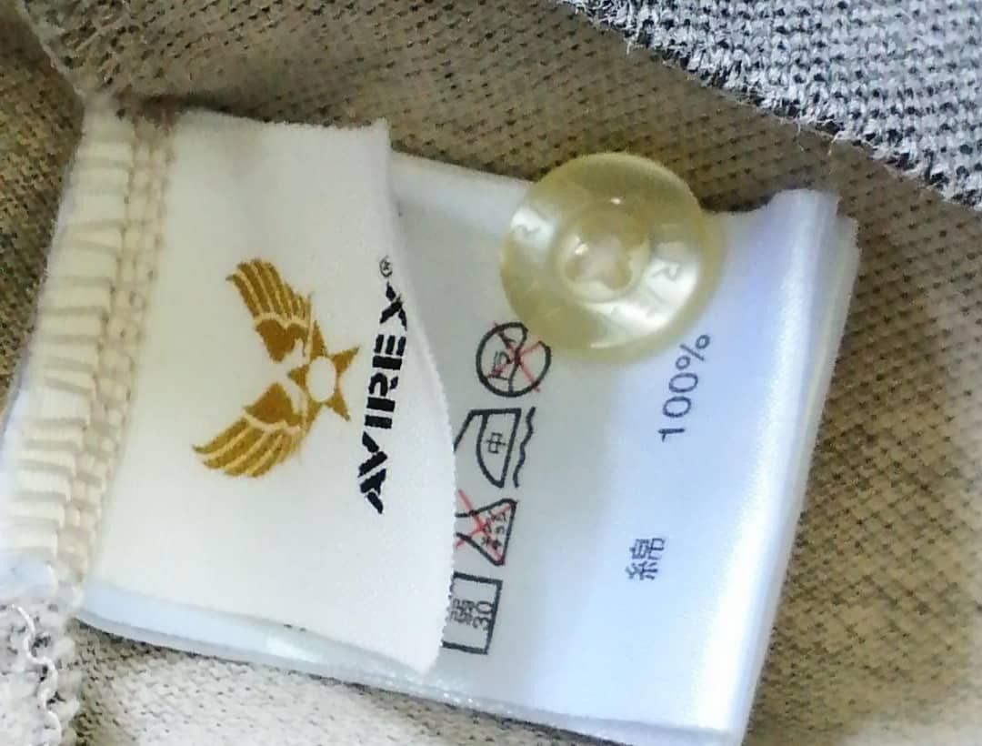 Avirex AVIREX air force eagle Unit Embroidery Polo Shirt Size US L / EU 52-54 / 3 - 8 Thumbnail