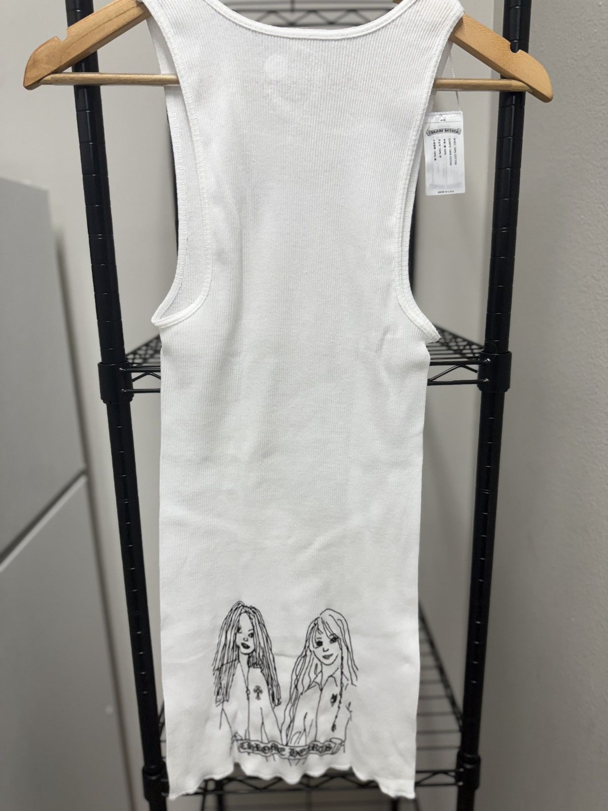 Chrome Hearts Limited ribbed tank