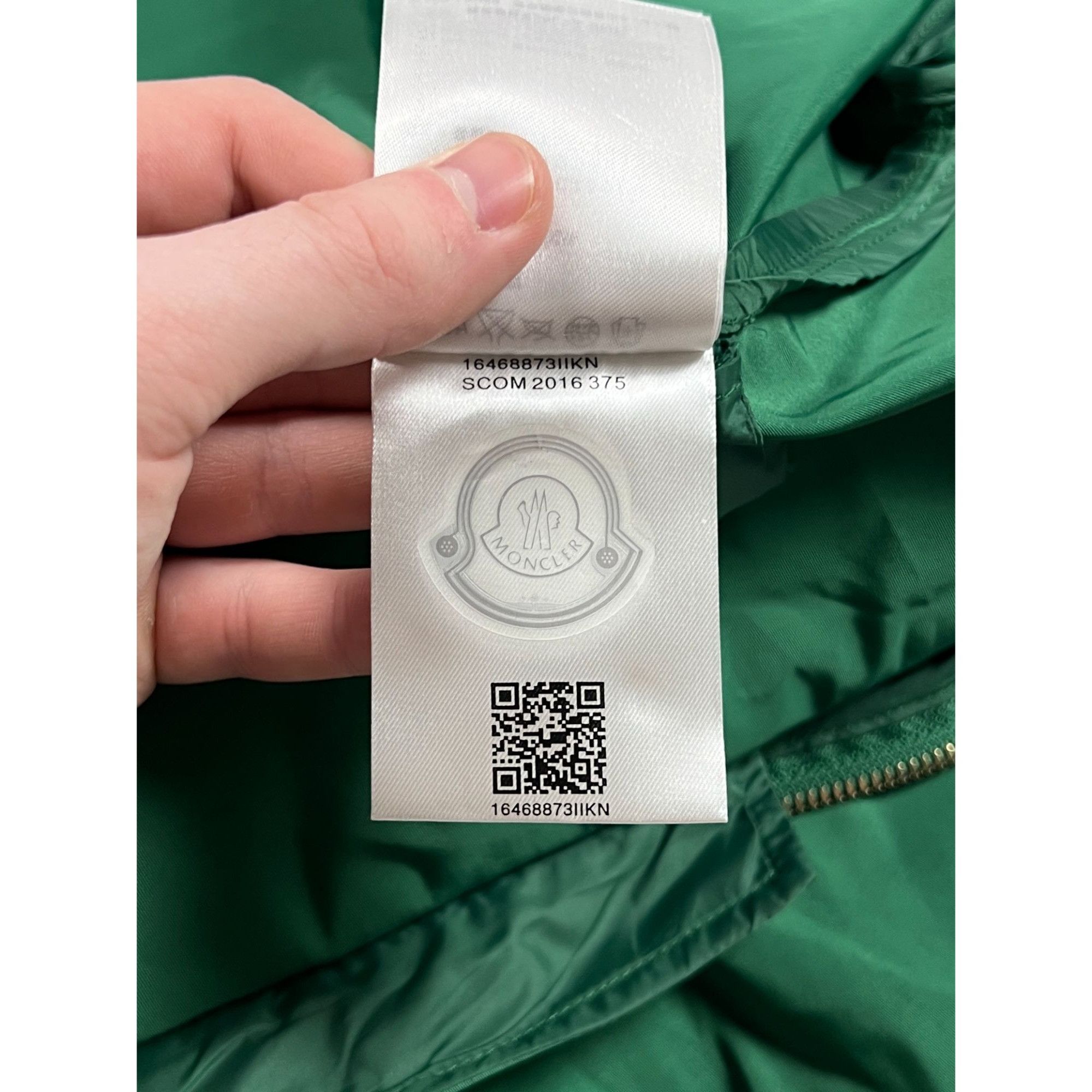 Moncler Women’s Moncler Maquereau Giubbotto Lightweight Nylon Hooded Size XS / US 0-2 / IT 36-38 - 13 Thumbnail