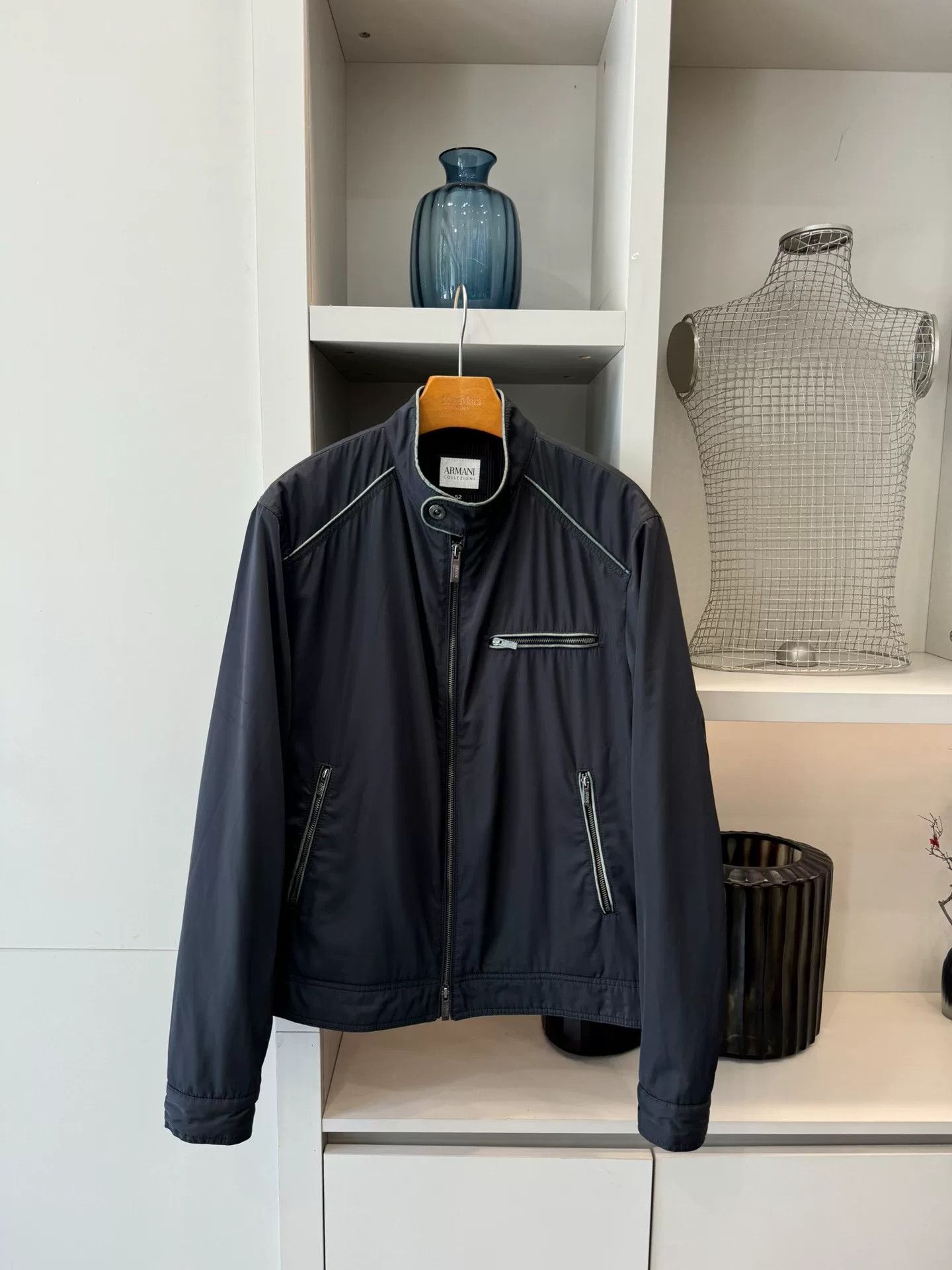 Armani Collezioni Armani Collezioni Light Cotton Coat Size US L / EU 52-54 / 3 - 1 Thumbnail