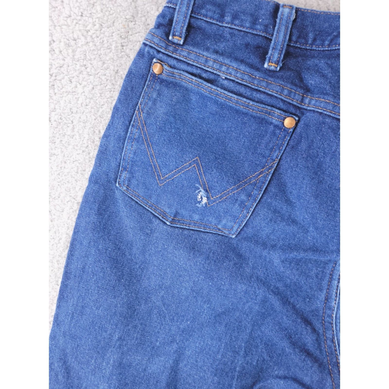 Wrangler Wrangler Jeans Mens 34x29 Blue Cowboy Cut Straight Fit Denim Medium Wash Size US 34 / EU 50 - 4 Thumbnail