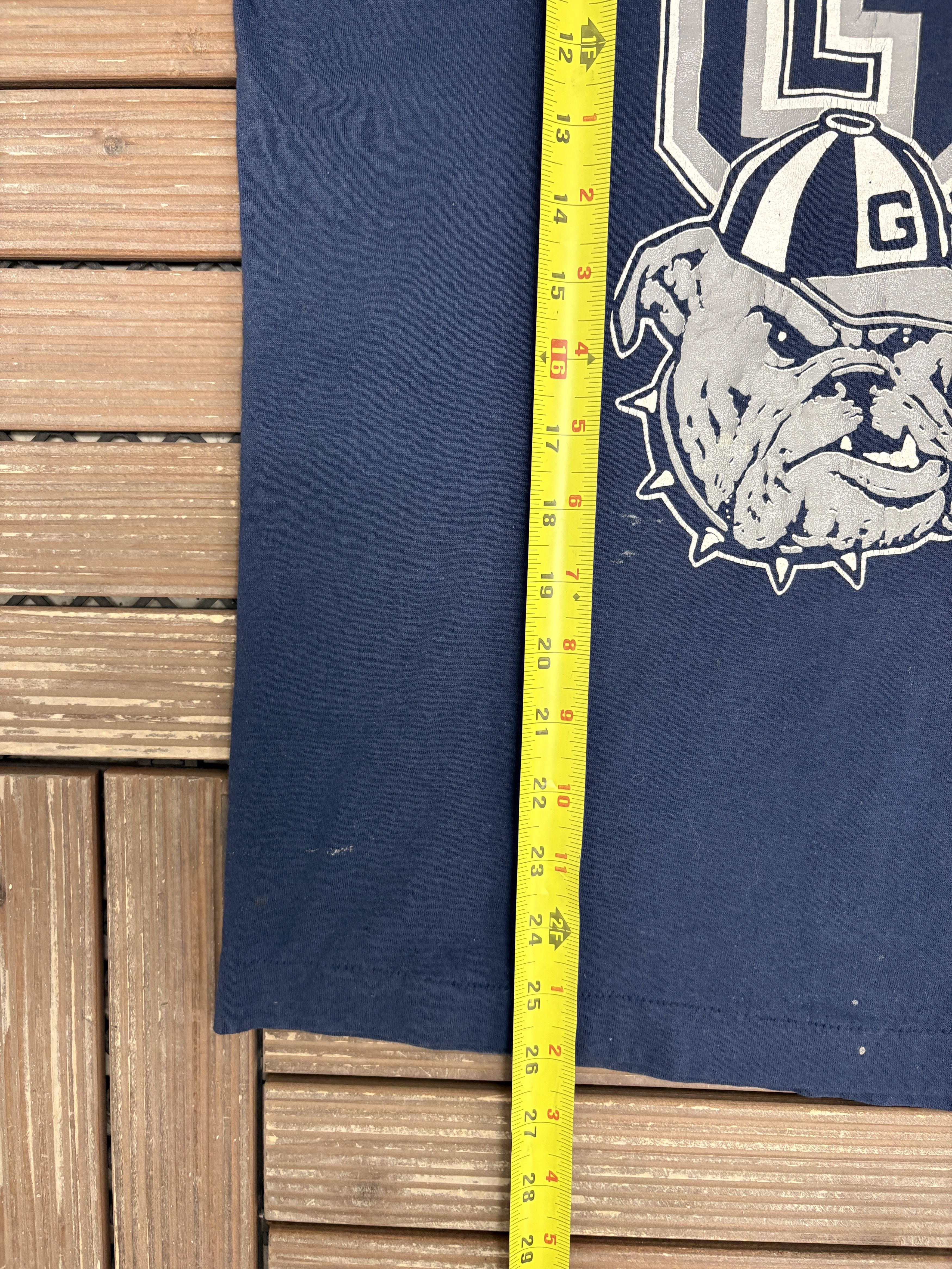 Vintage Georgetown Hoyas Vintage Blue T-Shirt Tee Size US XL / EU 56 / 4 - 8 Thumbnail