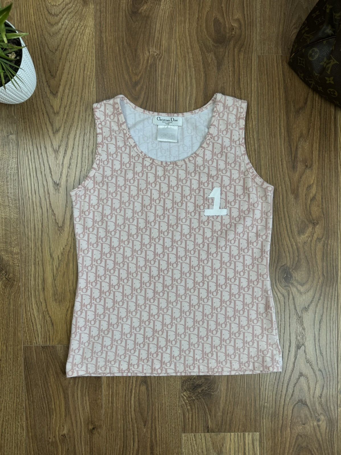 Dior Vintage Christian Dior 2000s tank top original luxury item Size S / US 4 / IT 40 - 1 Thumbnail